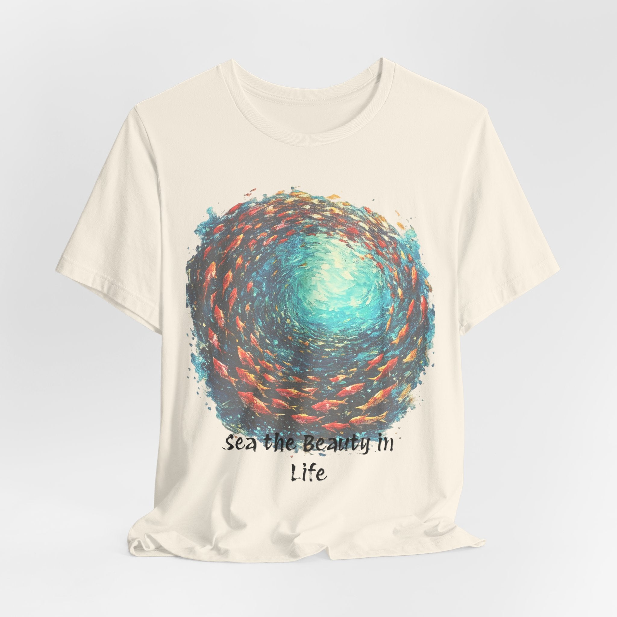 "Sea the Beauty in Life" ocean shirt