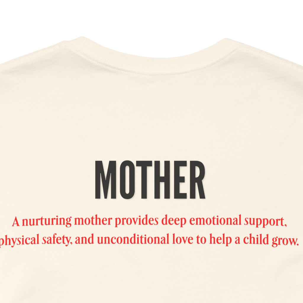 Nurturing Mother Tee — Silhouette Family Short Sleeve Shirt