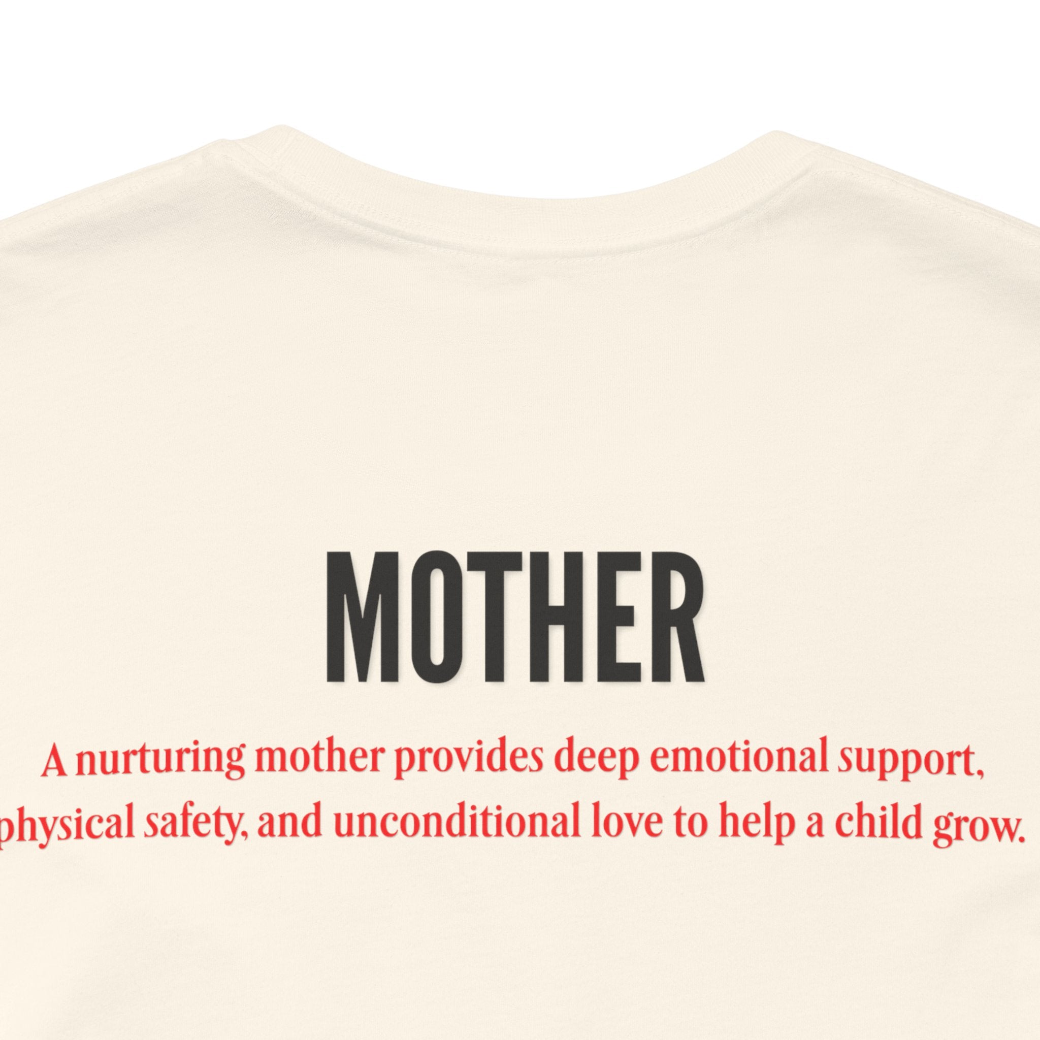 Nurturing Mother Tee — Silhouette Family Short Sleeve Shirt