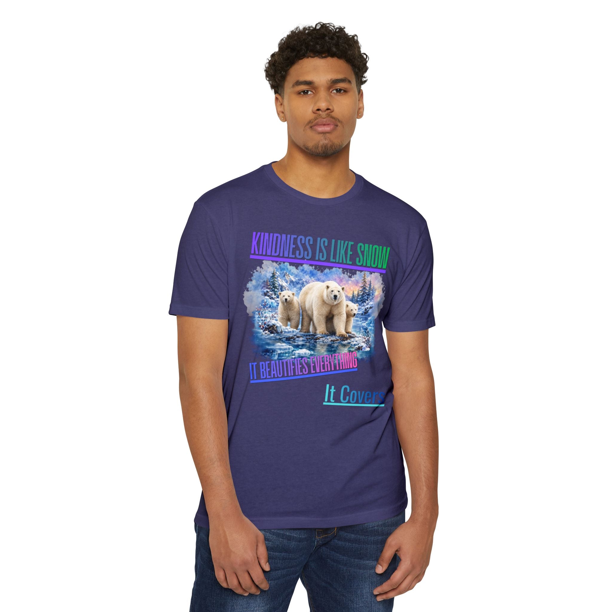 Kindness Is Like Snow Polar Bear T-Shirt