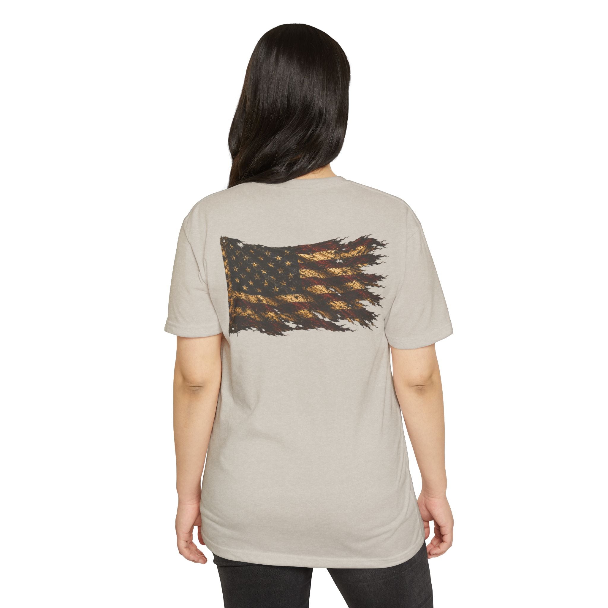 Don't Tread On Me T-Shirt - Flag & Constitution Graphic