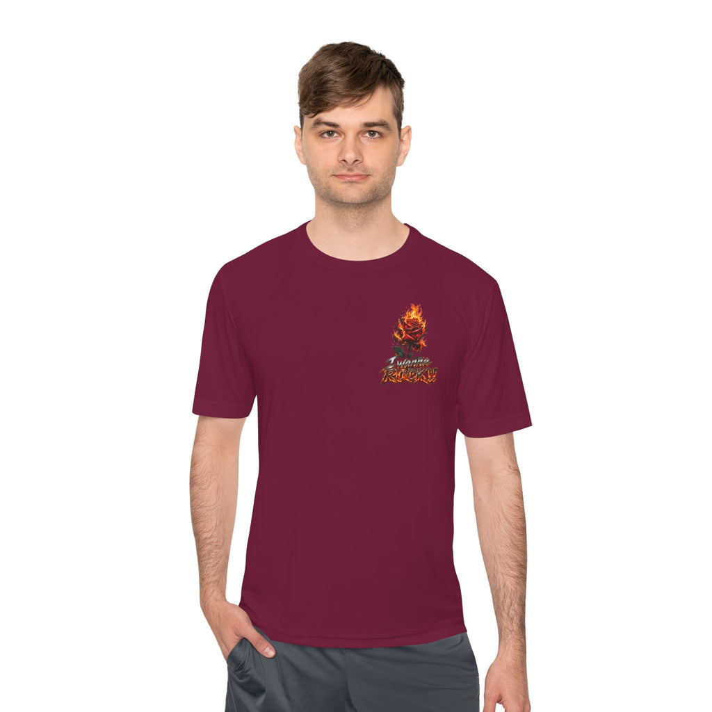 Flaming Heart Guitar Tee