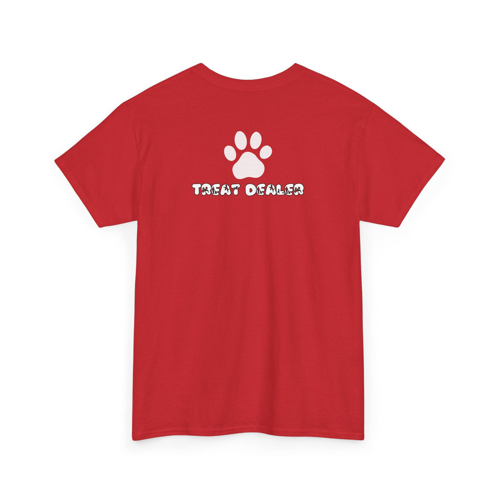 Treat Dealer T-Shirt — Funny Dog Shirt with Paw Print