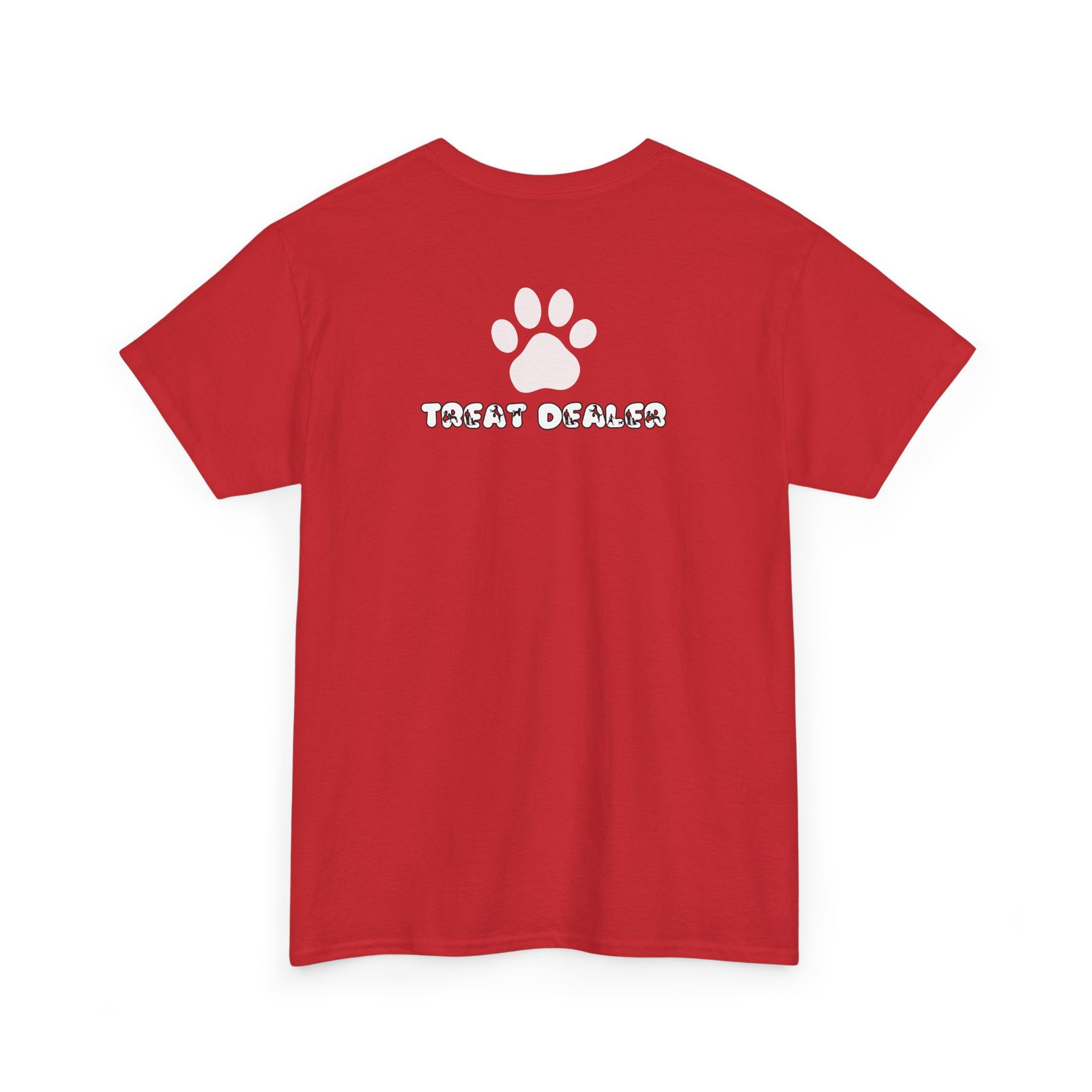 Treat Dealer T-Shirt — Funny Dog Shirt with Paw Print