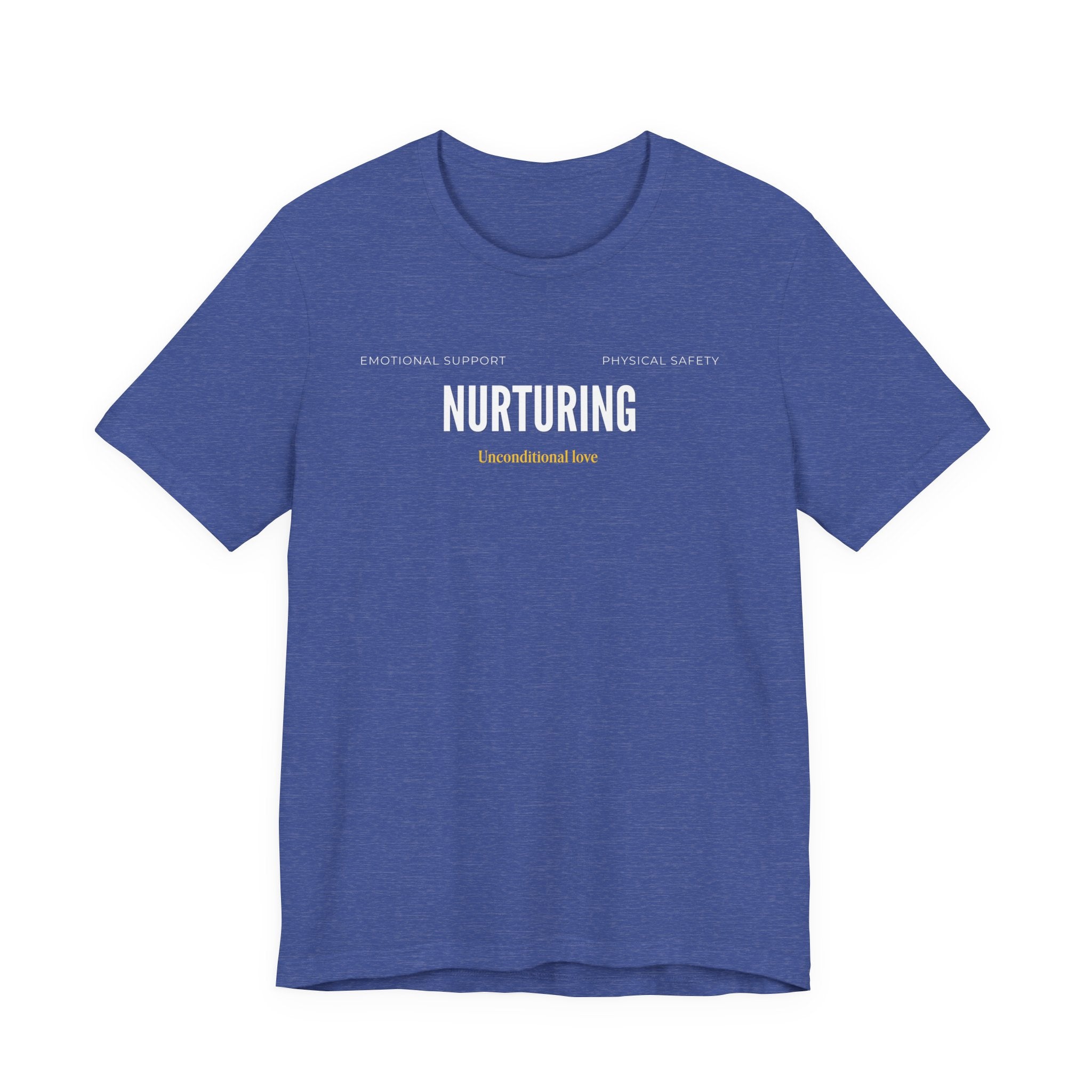 Nurturing Mother Tee — Silhouette Family Short Sleeve Shirt