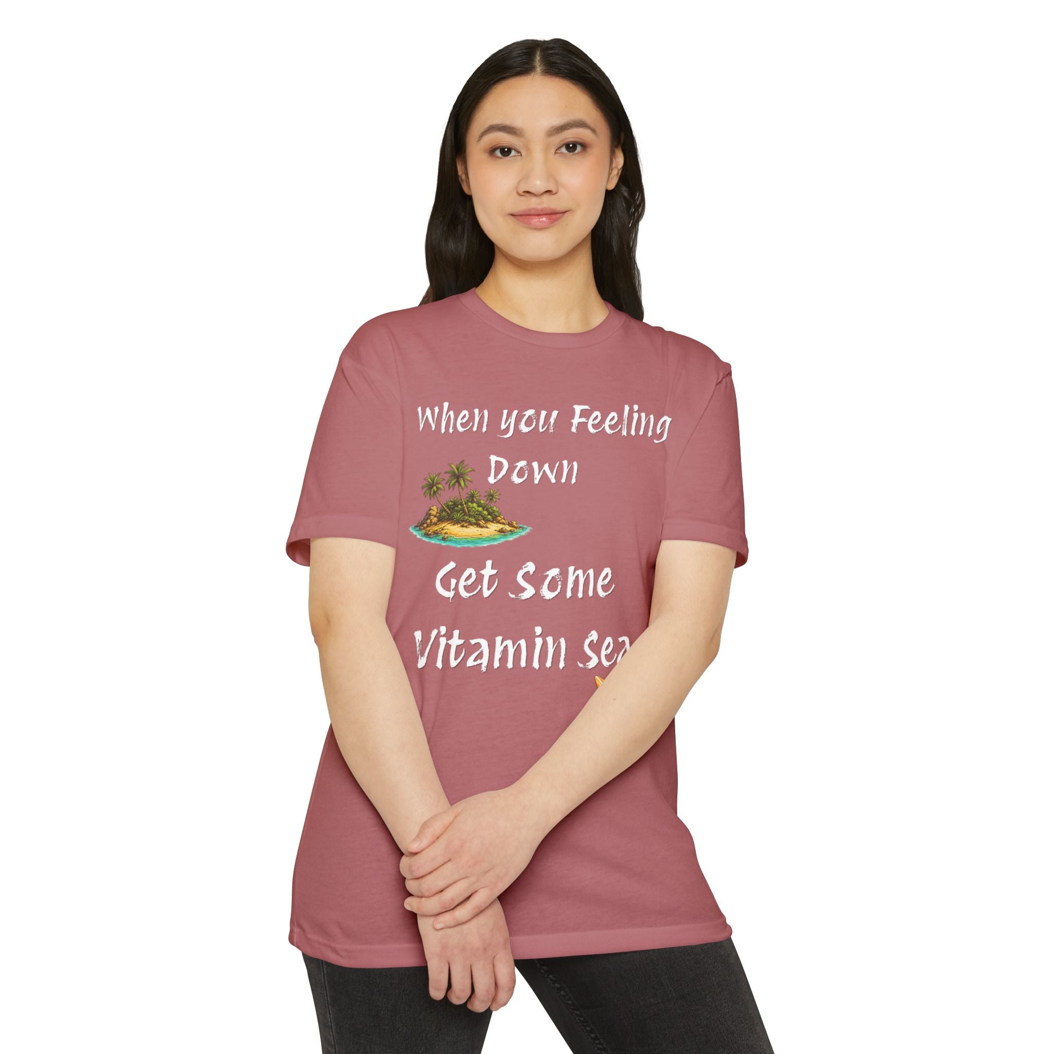Vitamin Sea T-Shirt — "When You're Feeling Down Get Some Vitamin Sea"