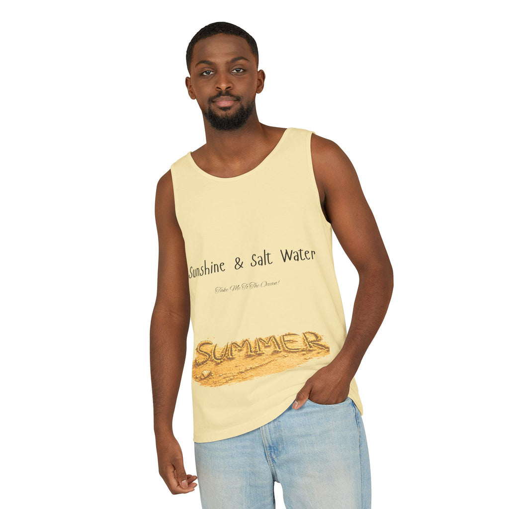 "Sunshine & Salt Water" Beach Graphic