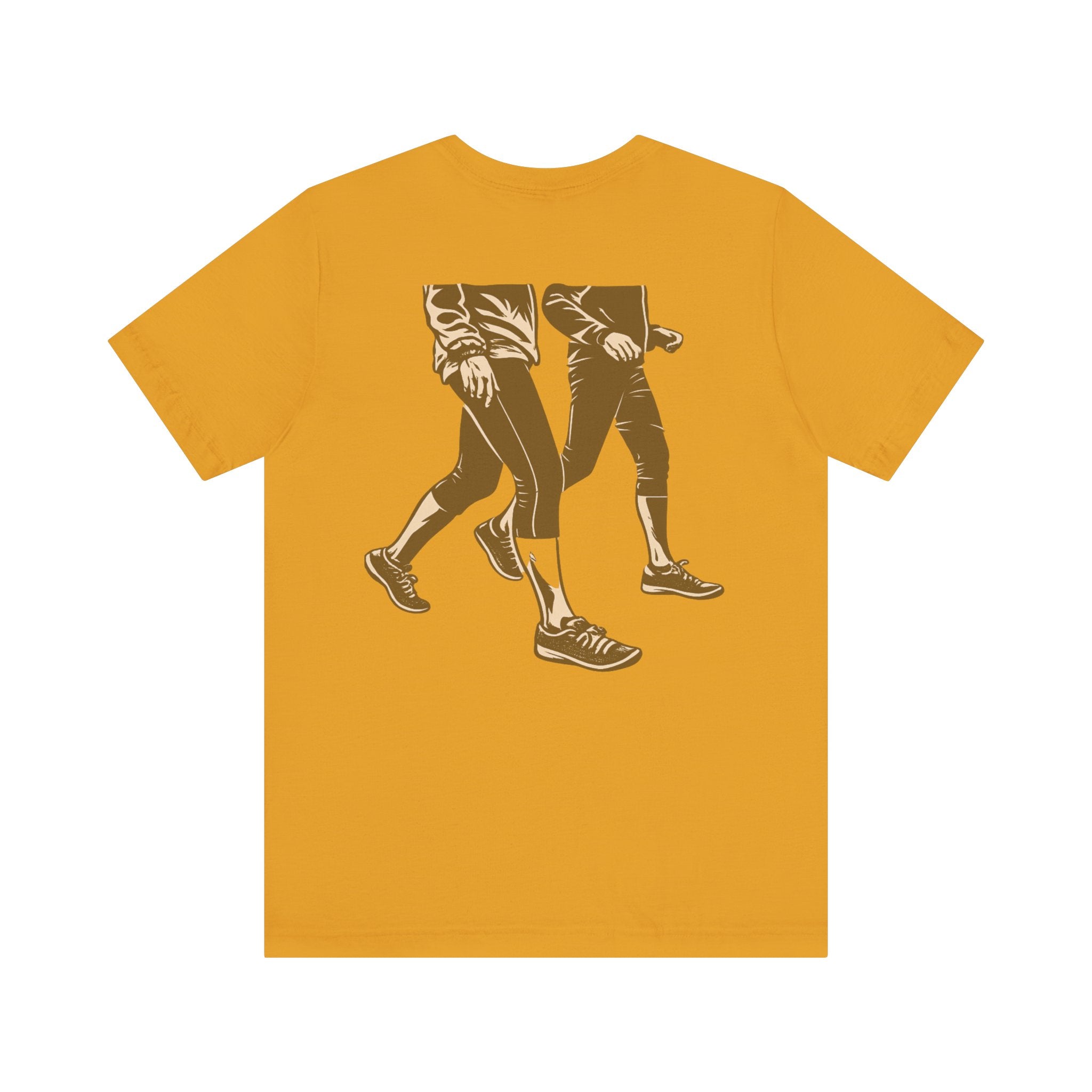 Good Morning Walk Tee — Retro Walking Graphic T-Shirt for Fitness & Morning Strolls