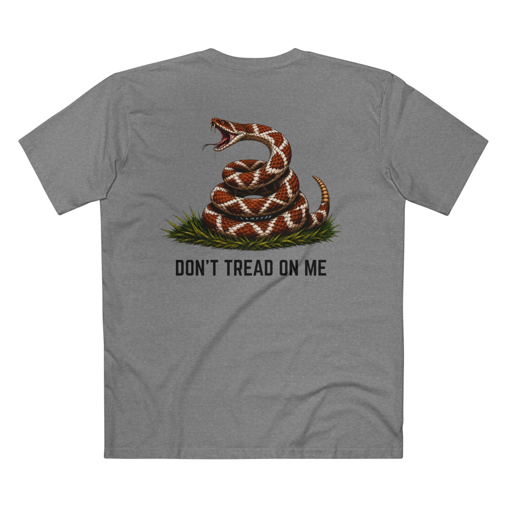 Don't Tread On Me Snake Tee - Patriotic Gadsden-Inspired Graphic T-Shirt
