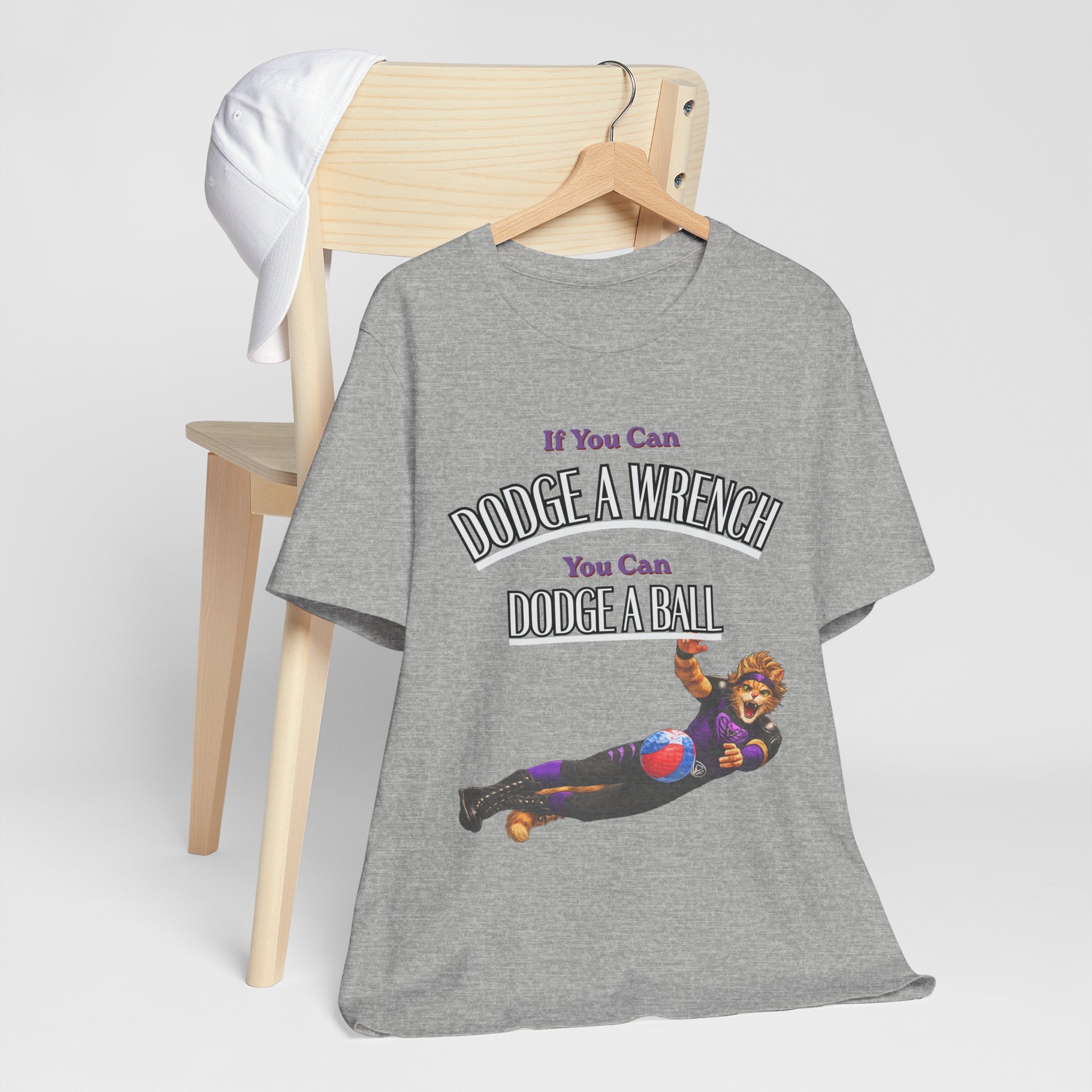 If you can Dodge a Wrench  T-Shirt — Funny Sports Tee