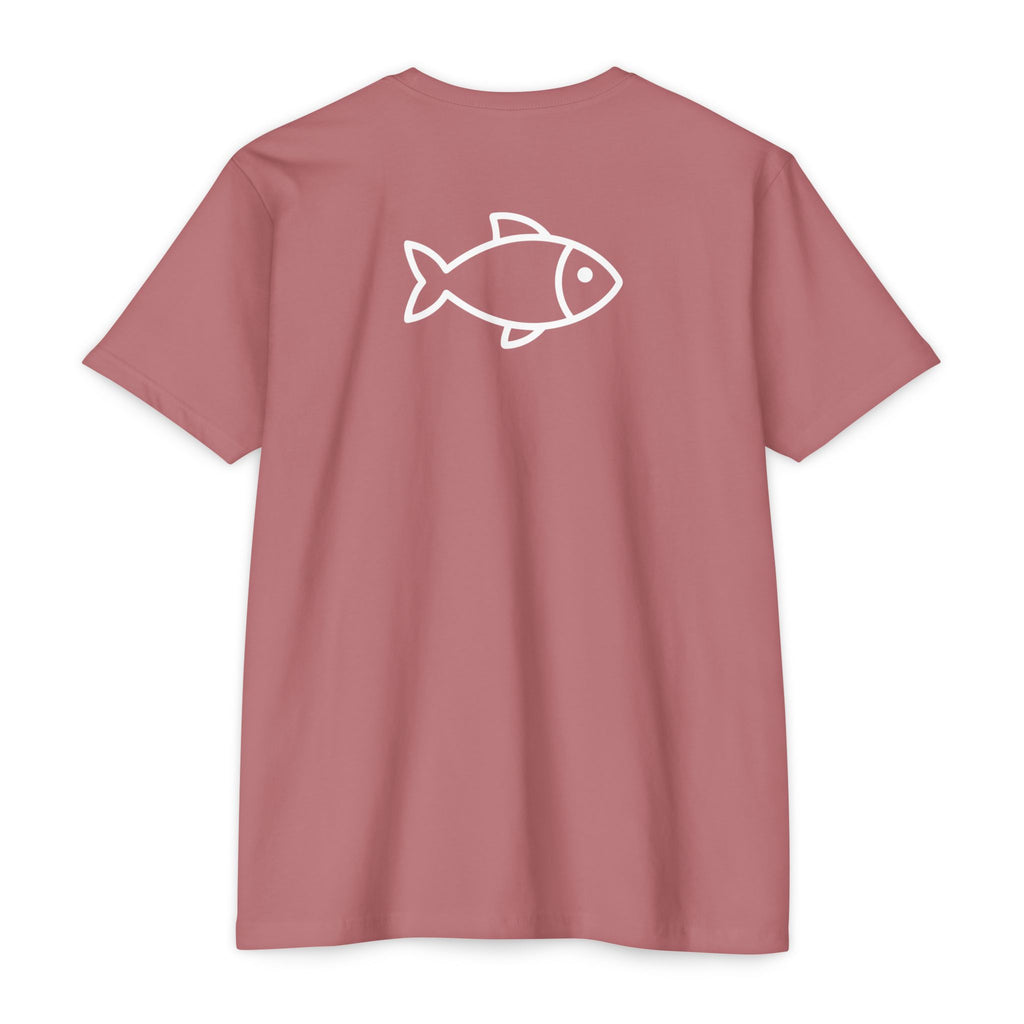 Retro Fish Reading  T-Shirt