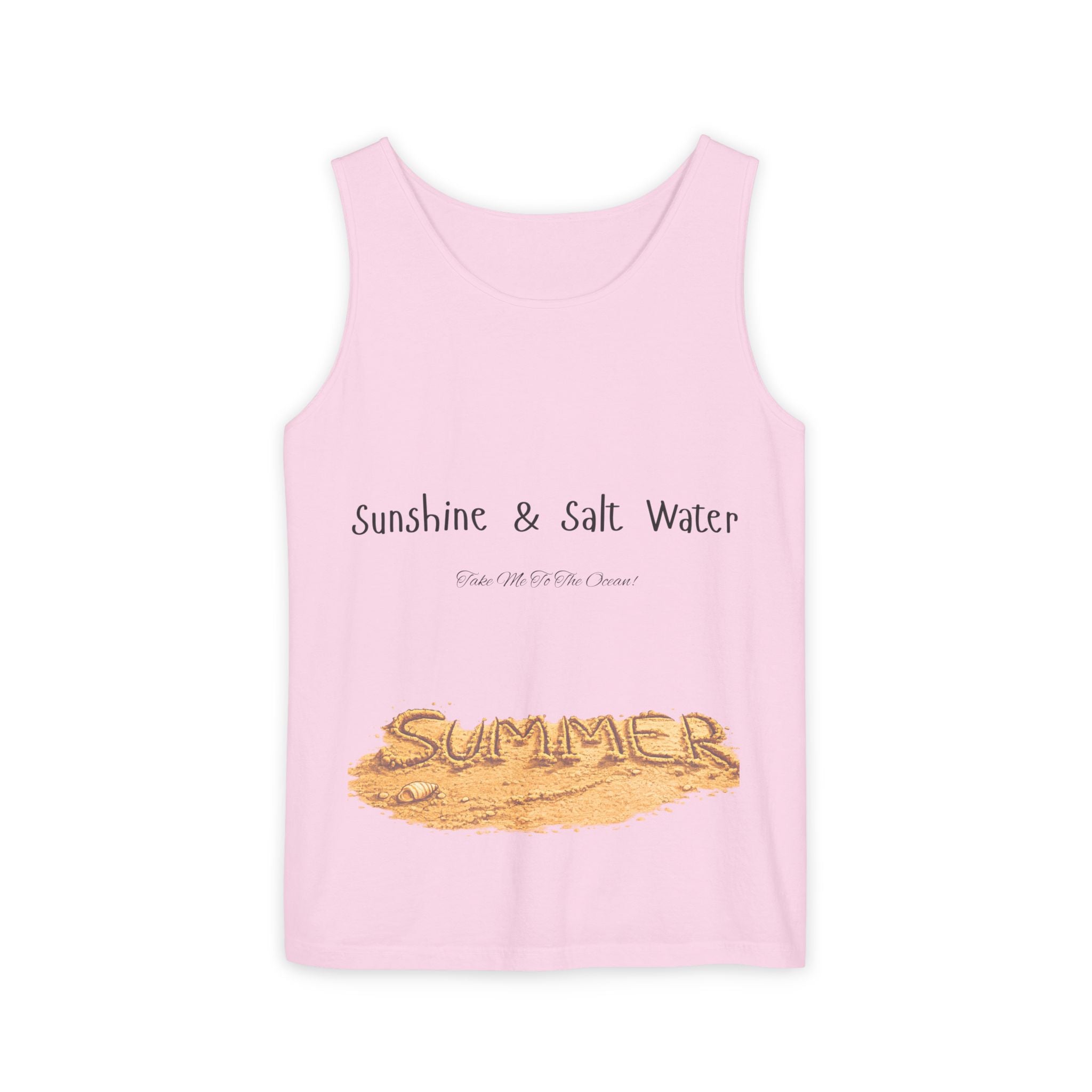 "Sunshine & Salt Water" Beach Graphic