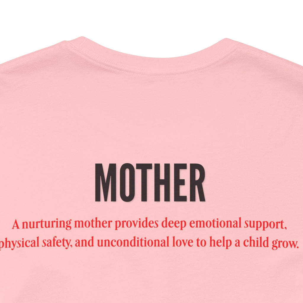 Nurturing Mother Tee — Silhouette Family Short Sleeve Shirt