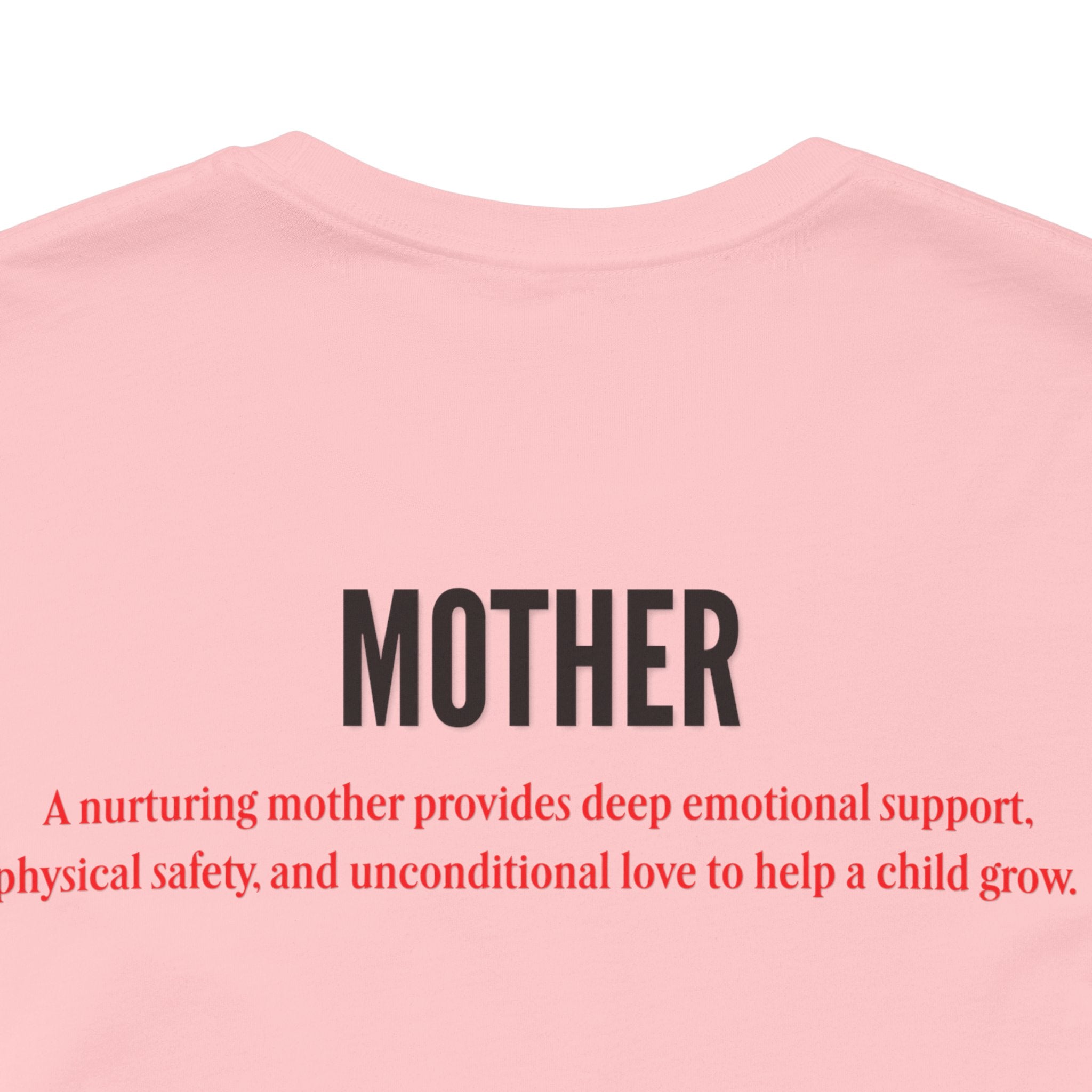 Nurturing Mother Tee — Silhouette Family Short Sleeve Shirt
