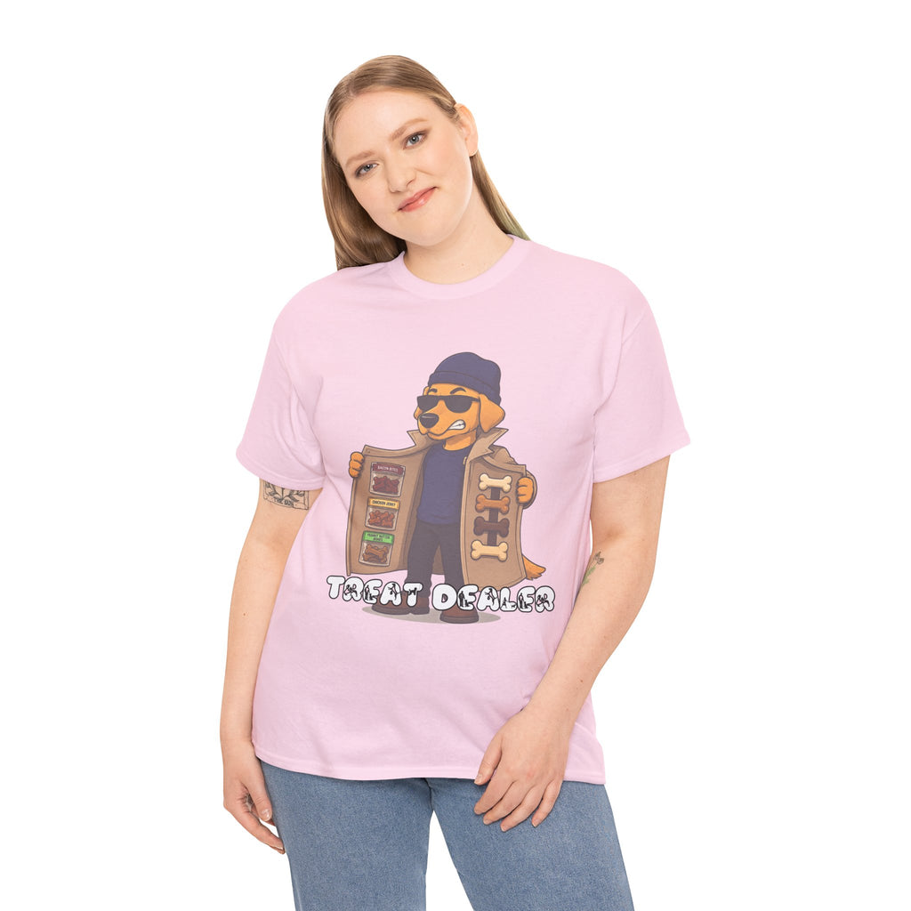 Treat Dealer T-Shirt — Funny Dog Shirt with Paw Print