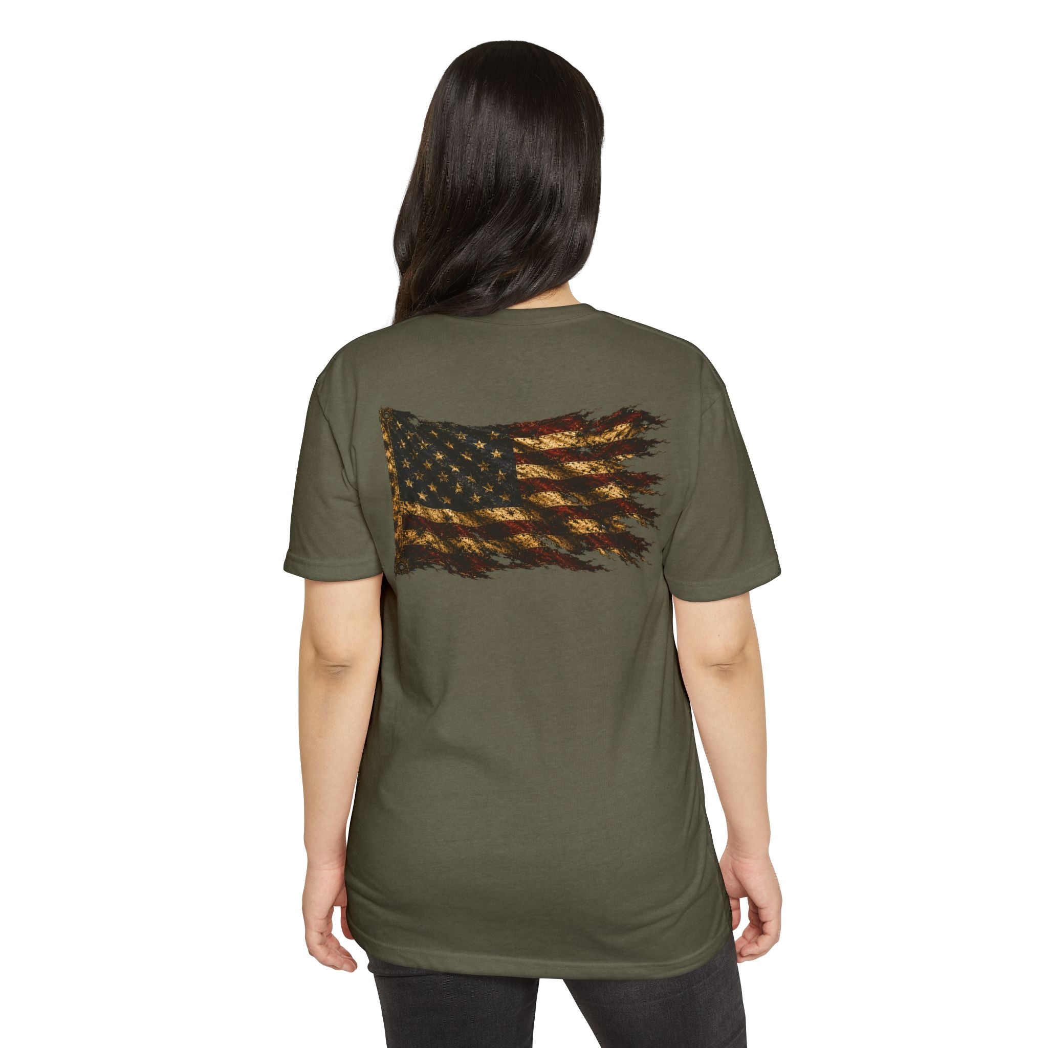 Don't Tread On Me T-Shirt - Flag & Constitution Graphic