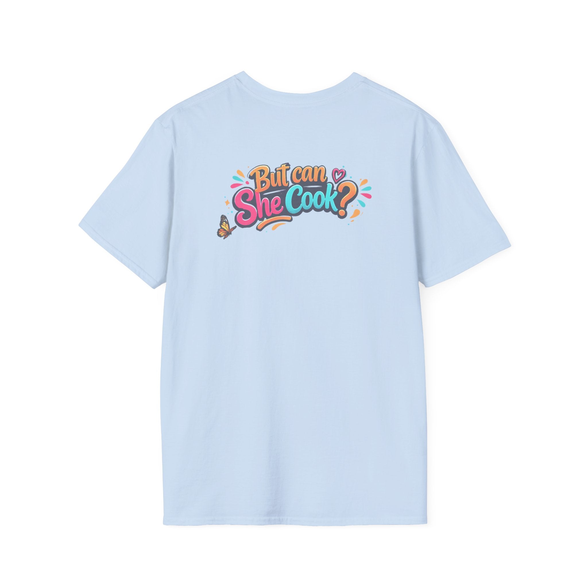 "But Can She Cook?" Retro Chef Graphic Tee