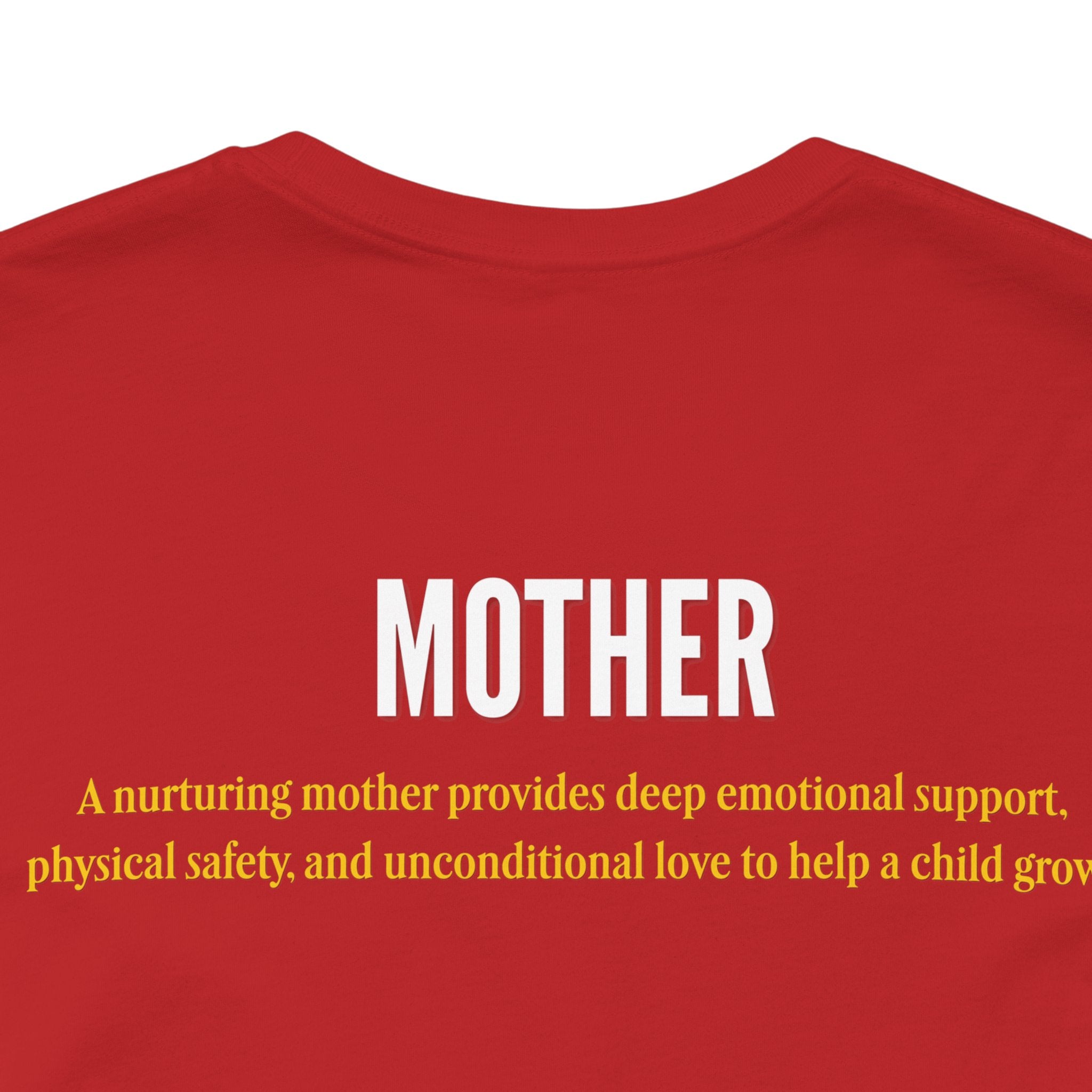 Nurturing Mother Tee — Silhouette Family Short Sleeve Shirt