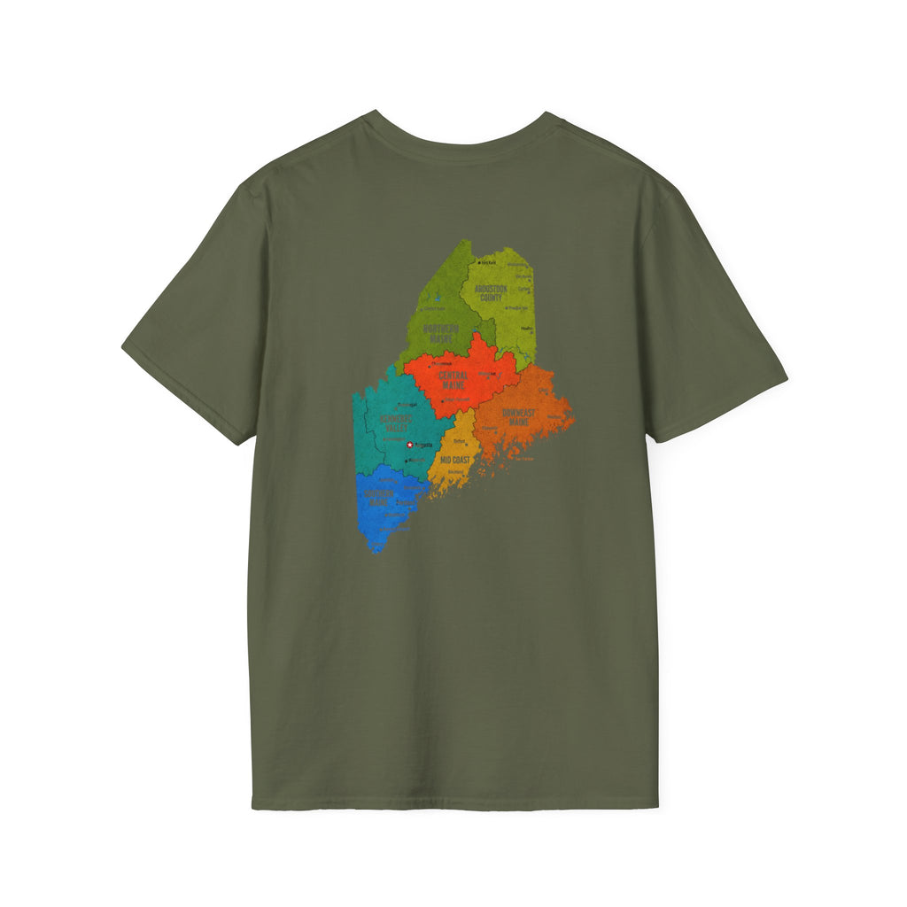 T-Shirt — "Don't Ask 100% Organic" Maine Pride Graphic Tee