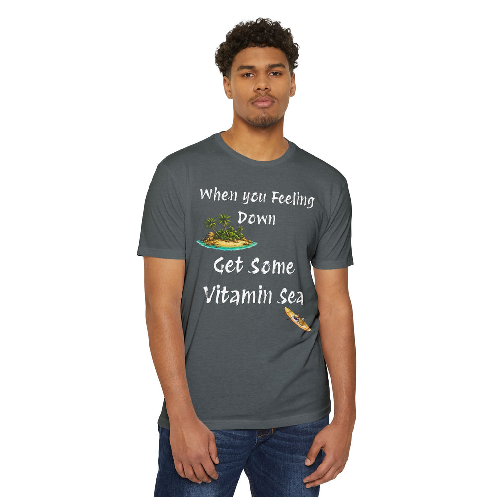 Vitamin Sea T-Shirt — "When You're Feeling Down Get Some Vitamin Sea"
