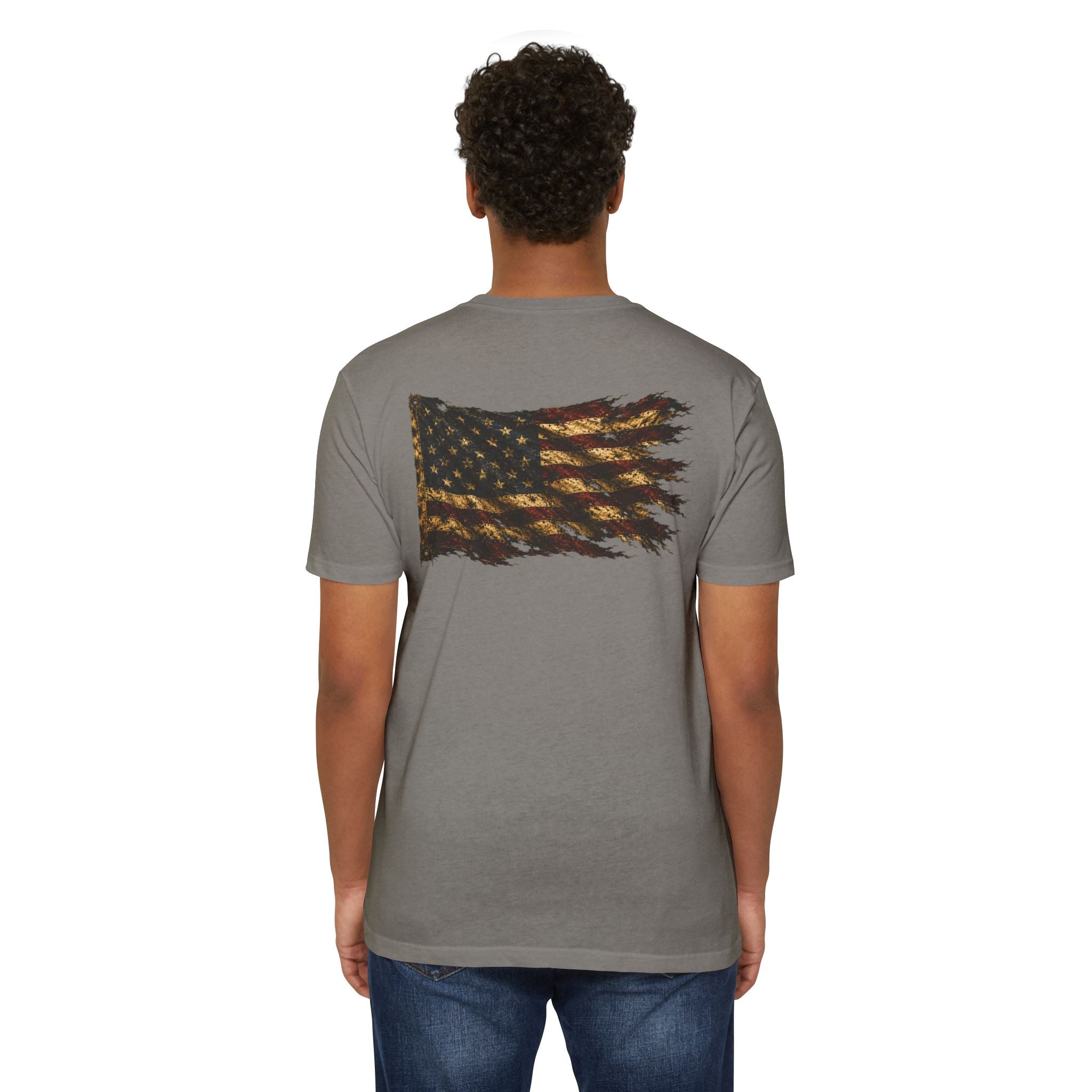 Don't Tread On Me T-Shirt - Flag & Constitution Graphic