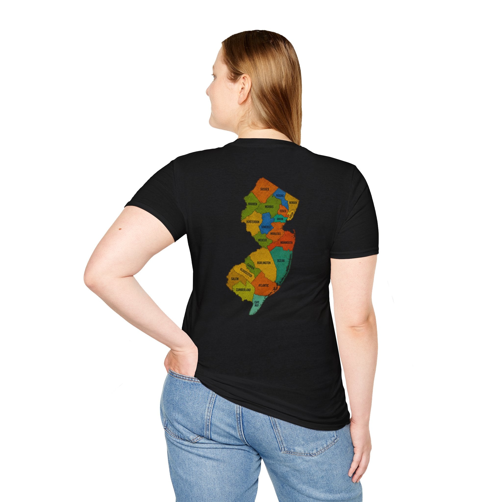 T-Shirt — "Don't Ask 100% Organic"  New Jersey State Pride Tee