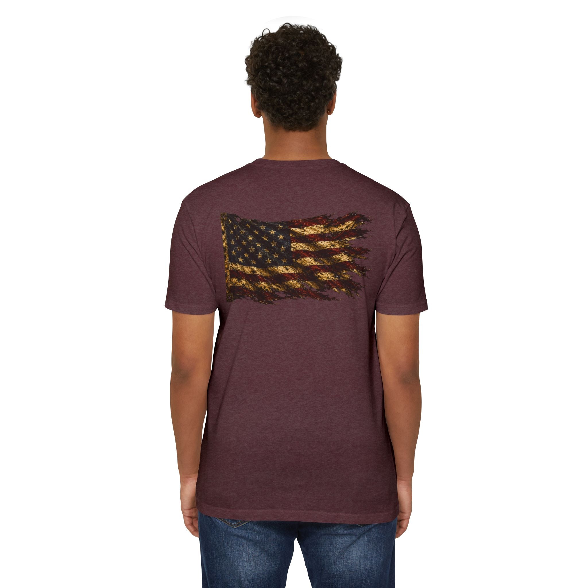 Don't Tread On Me T-Shirt - Flag & Constitution Graphic
