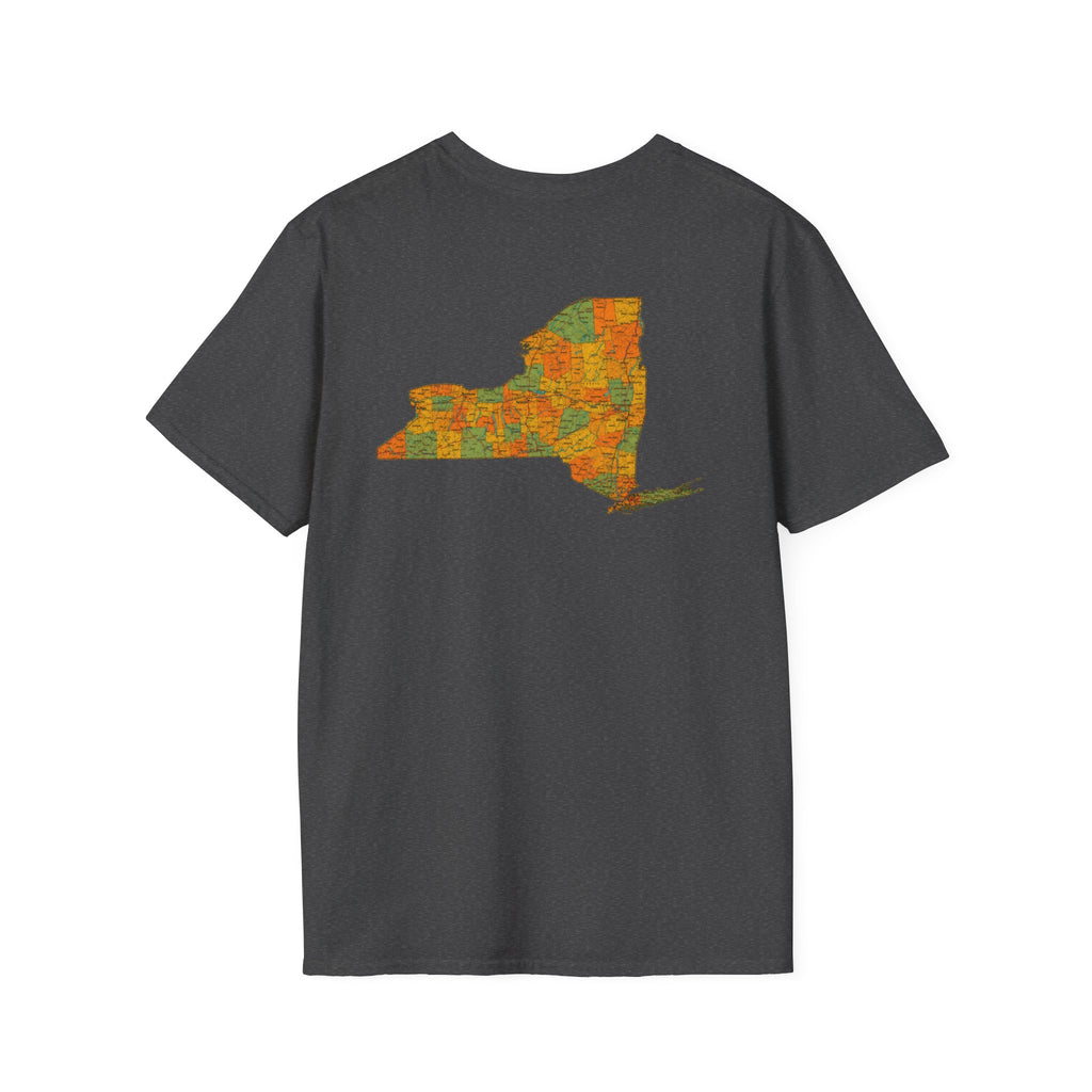 T-Shirt — "Don't Ask 100% Organic" New York Graphic Tee (Vintage Farm / Earthy)