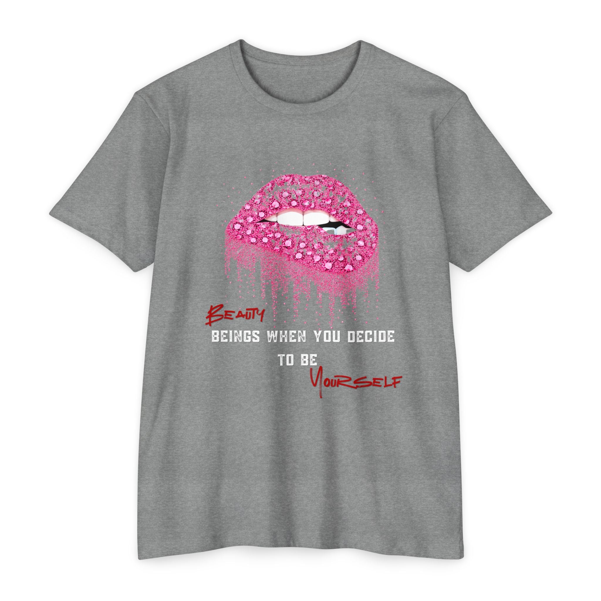 Glitter Lip  "Beauty Beings When You Decide to Be Yourself"