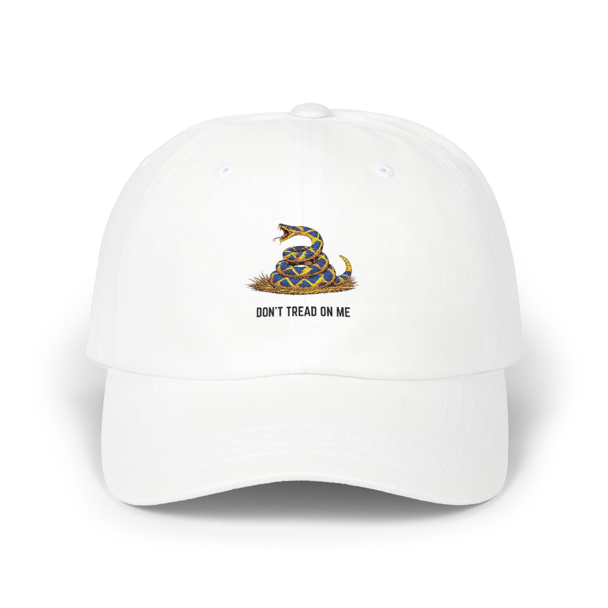 Dad Cap with Gadsden Snake "Don't Tread On Me" - Classic Embroidered Baseball Hat
