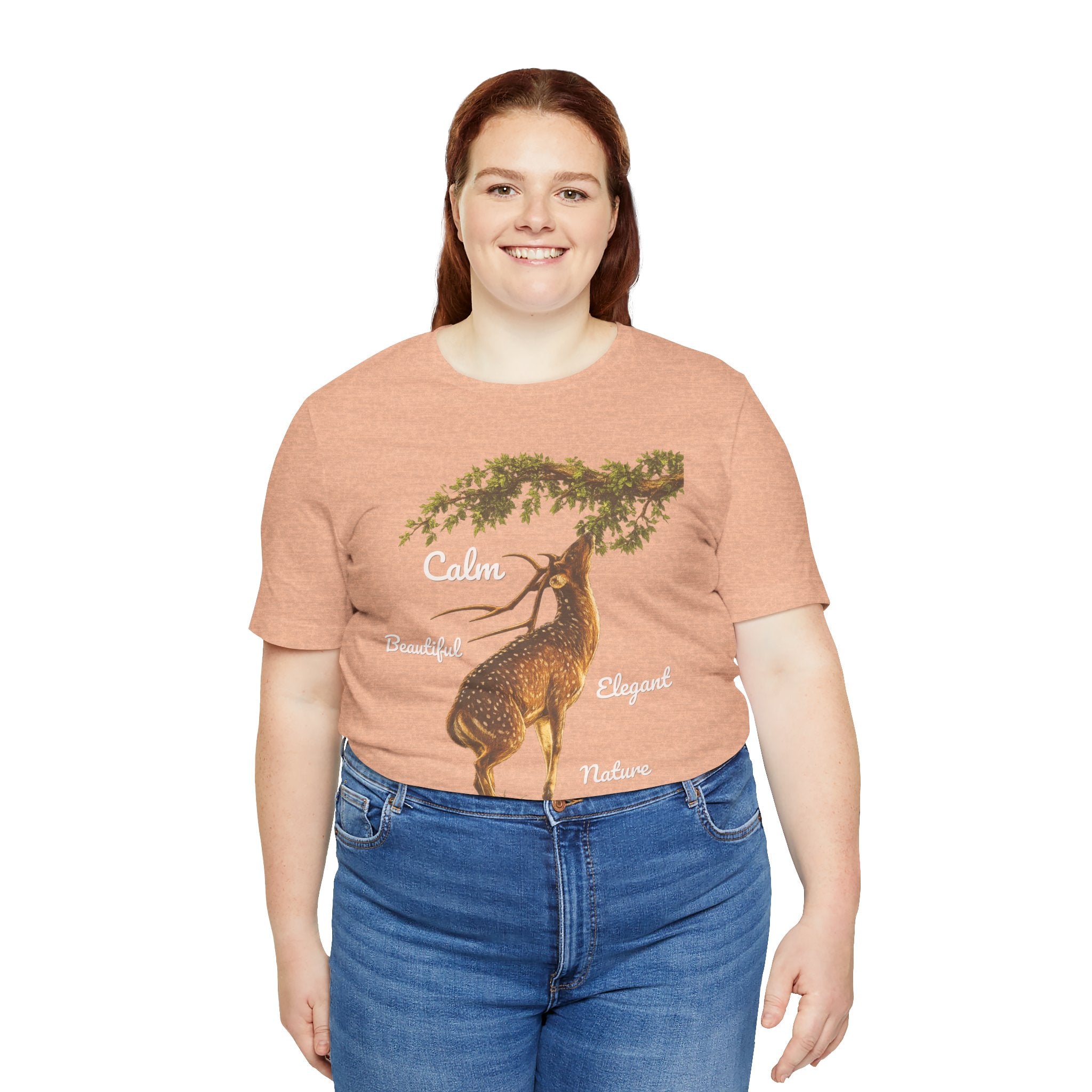 Calm Elegant Nature Deer T-Shirt