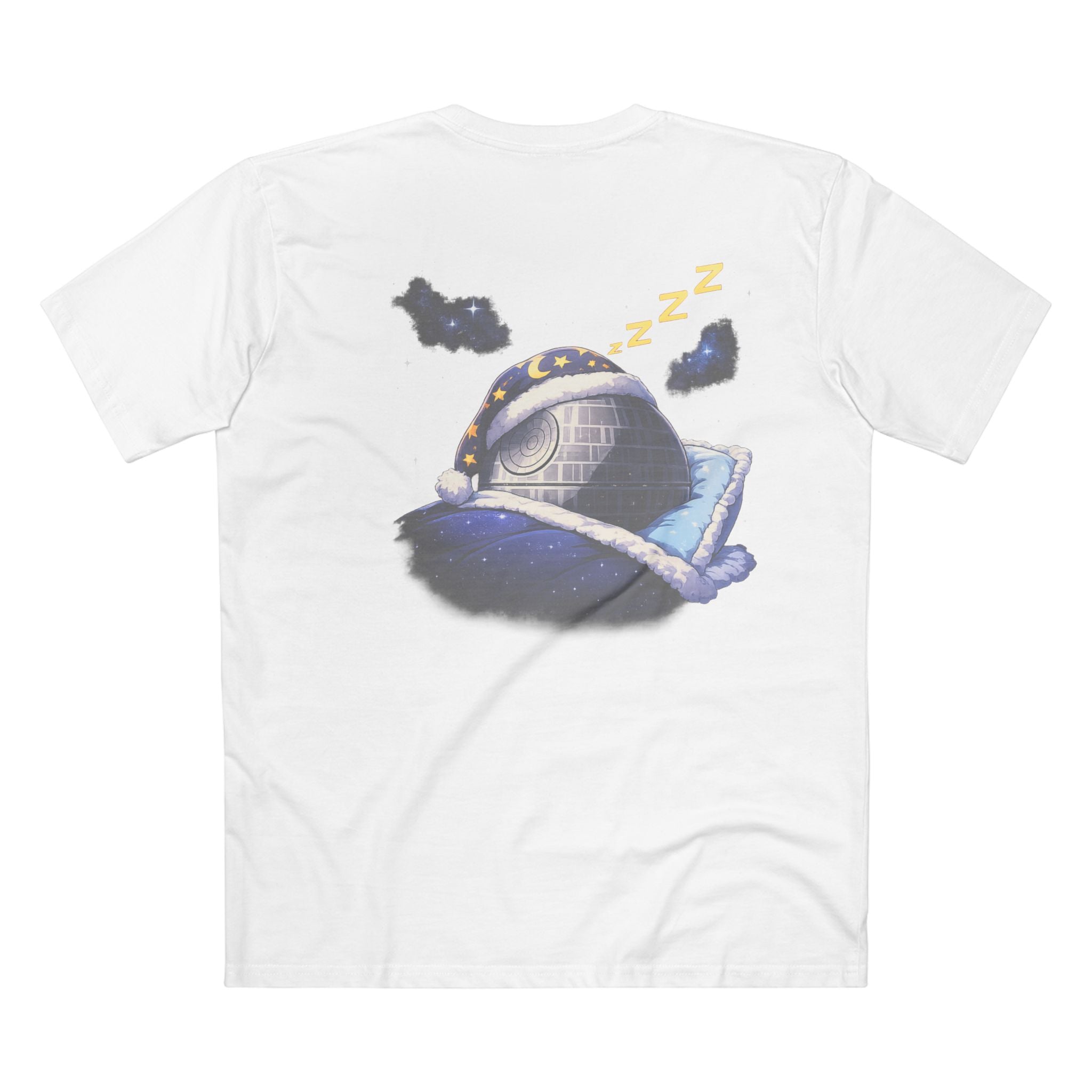 Dark Side Tee — "I'm Going to the Dark Side (Good)" Retro Sleepy Death Star T‑Shirt