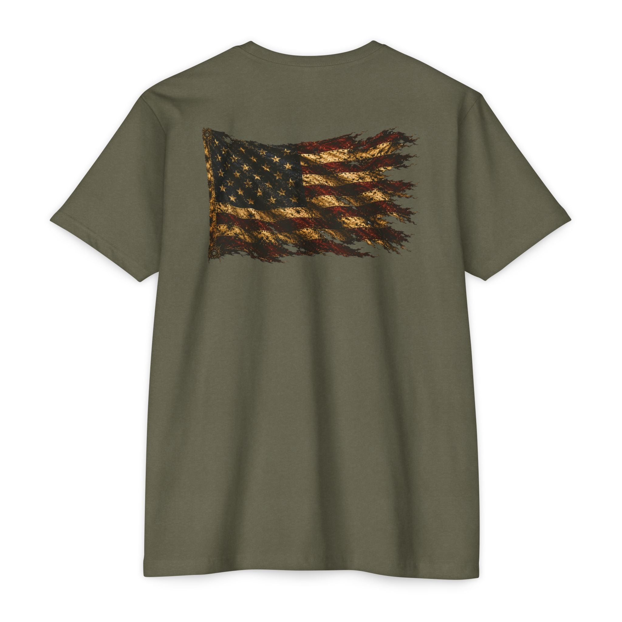 Don't Tread On Me T-Shirt - Flag & Constitution Graphic