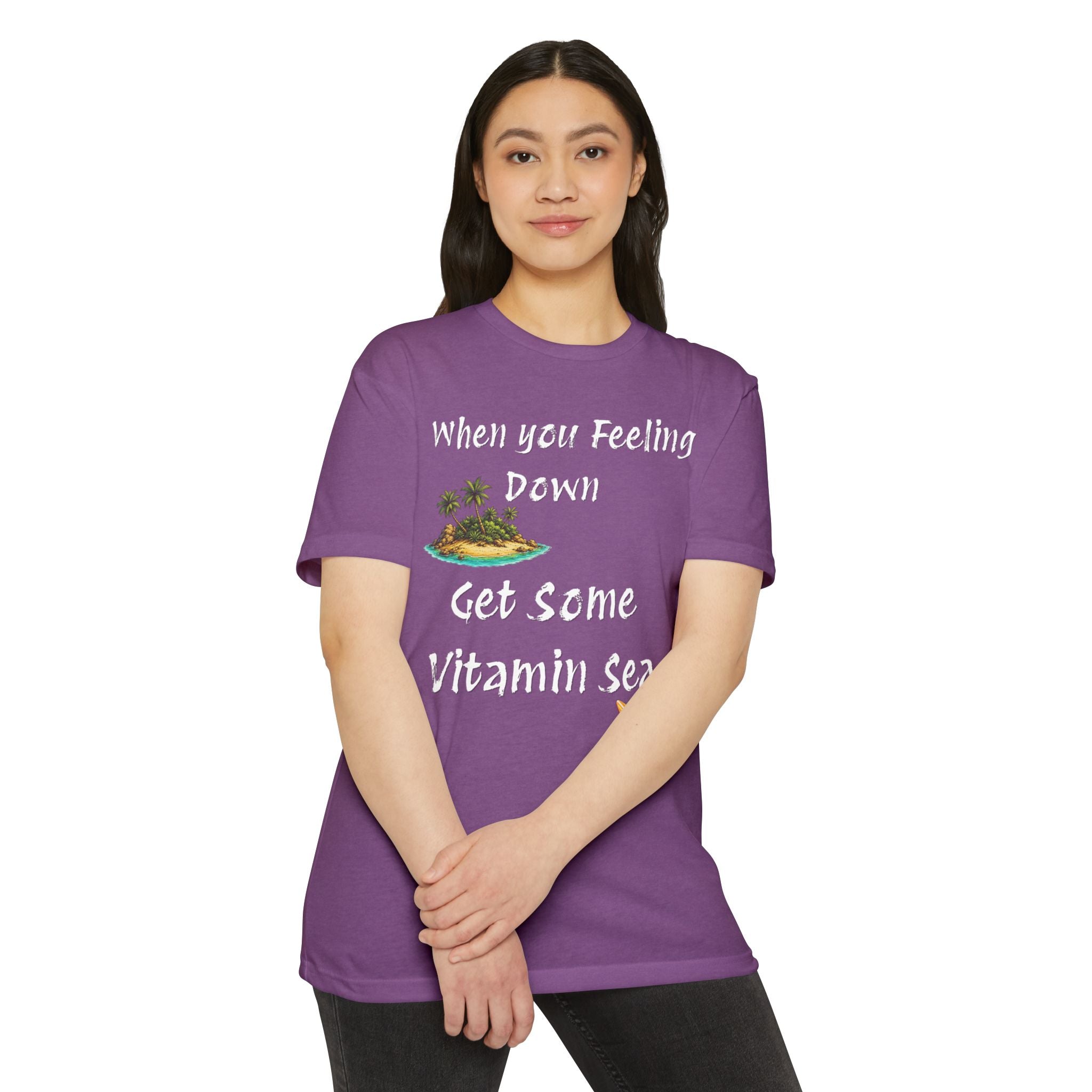 Vitamin Sea T-Shirt — "When You're Feeling Down Get Some Vitamin Sea"