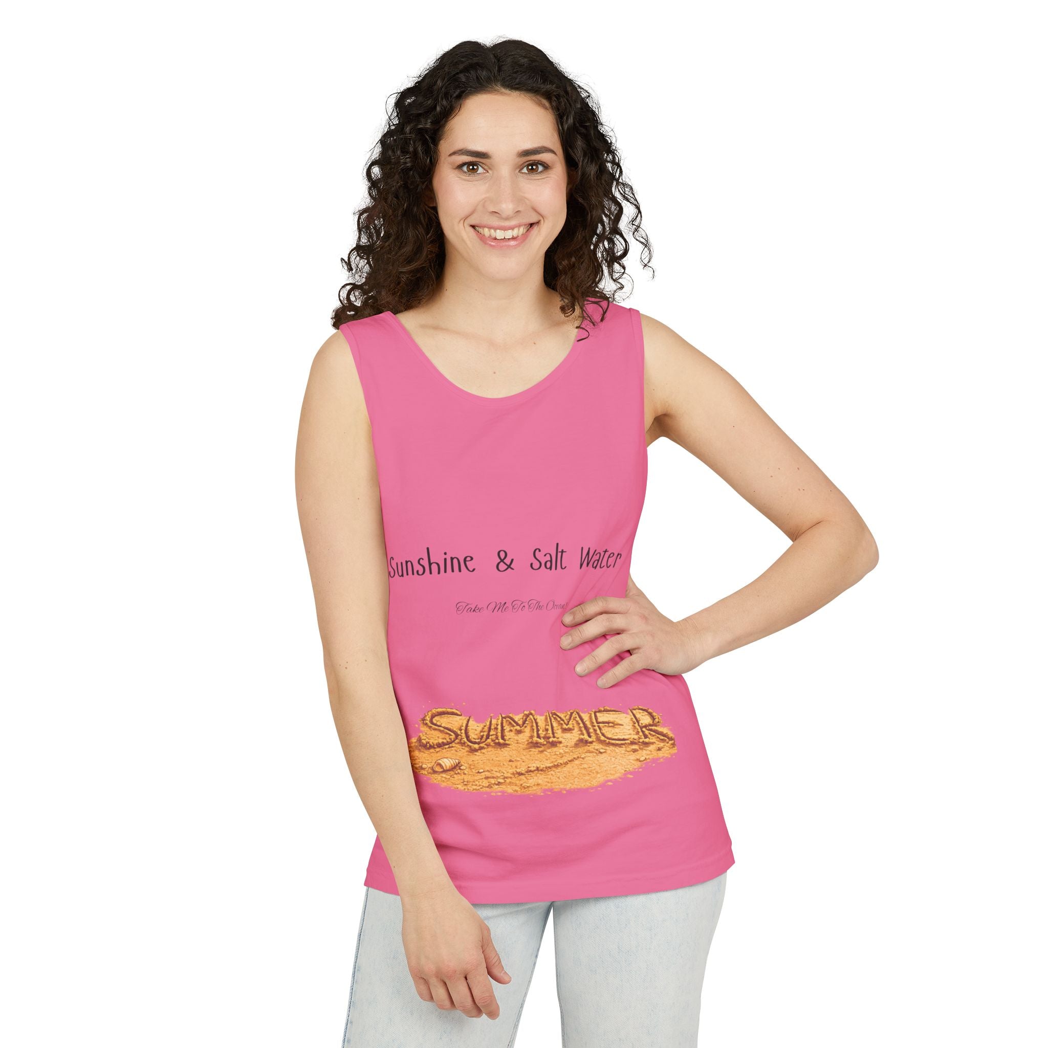 "Sunshine & Salt Water" Beach Graphic