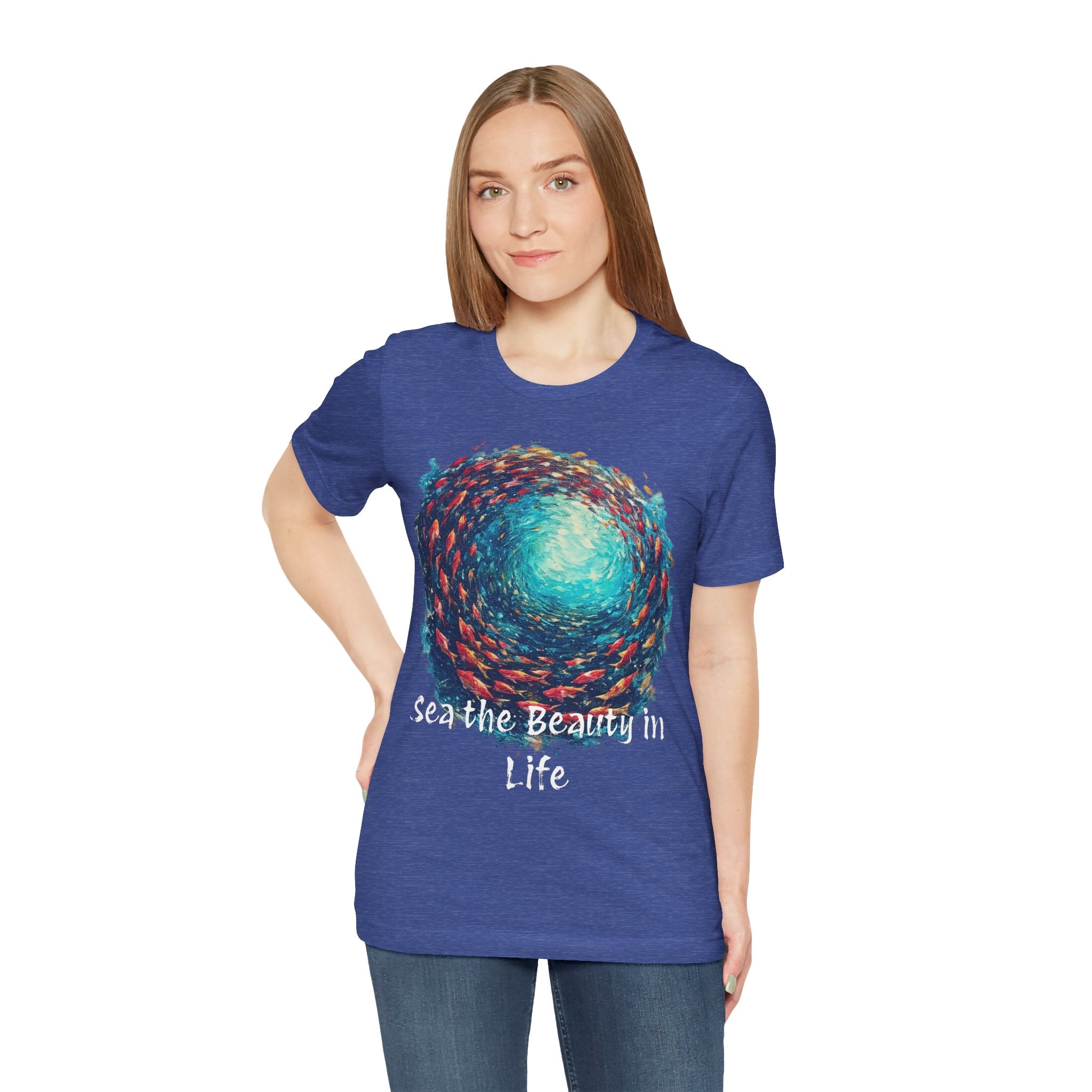 "Sea the Beauty in Life" ocean shirt