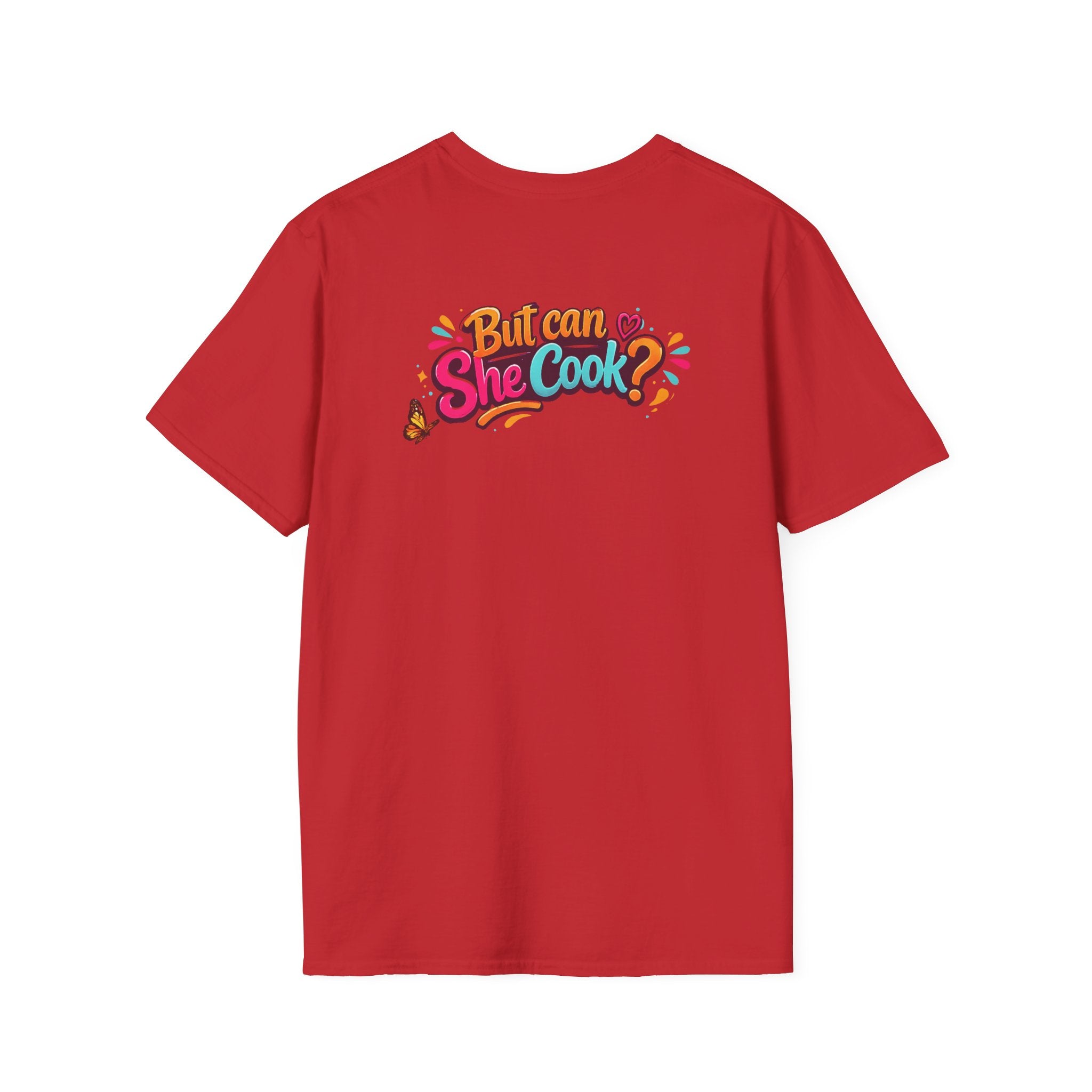 "But Can She Cook?" Retro Chef Graphic Tee
