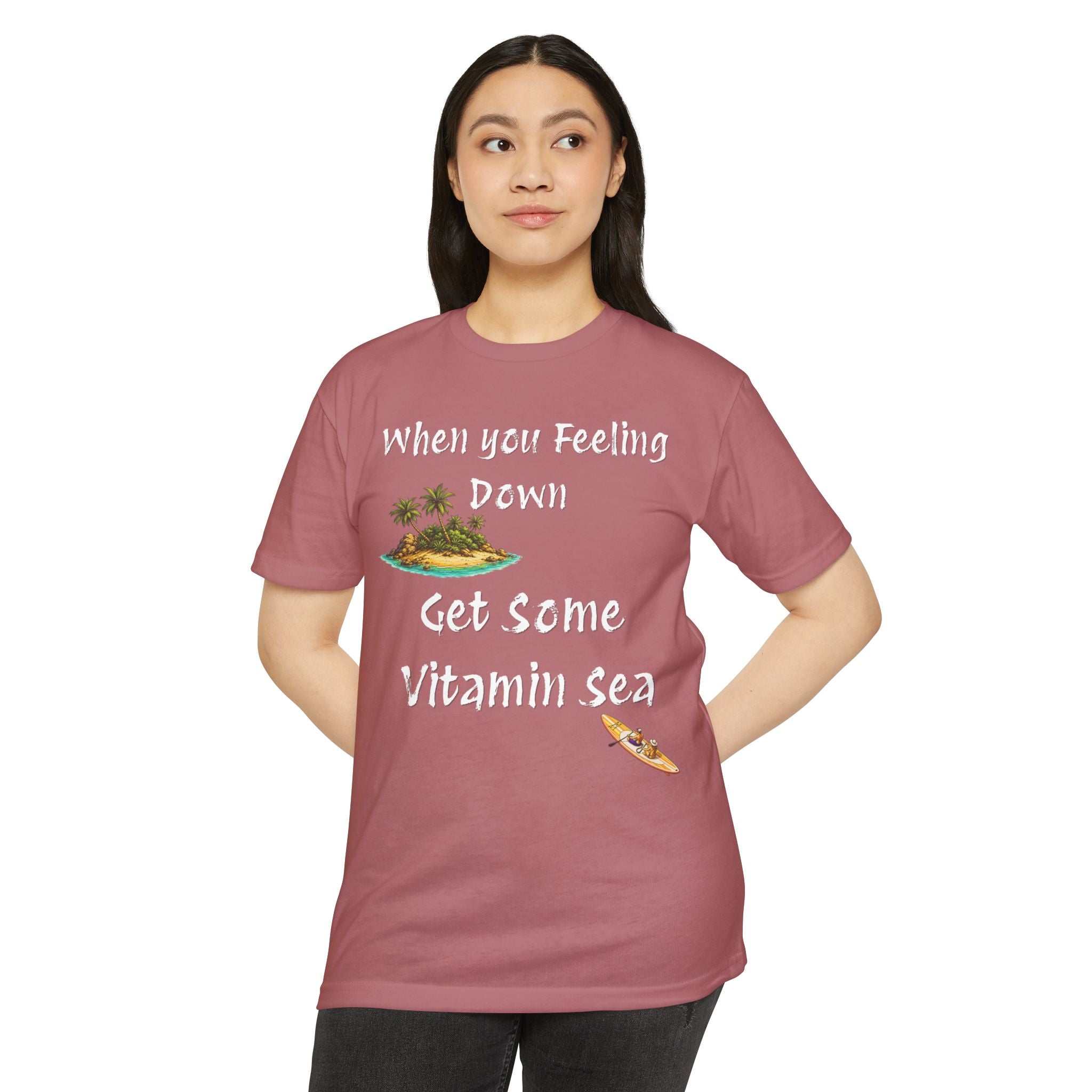 Vitamin Sea T-Shirt — "When You're Feeling Down Get Some Vitamin Sea"