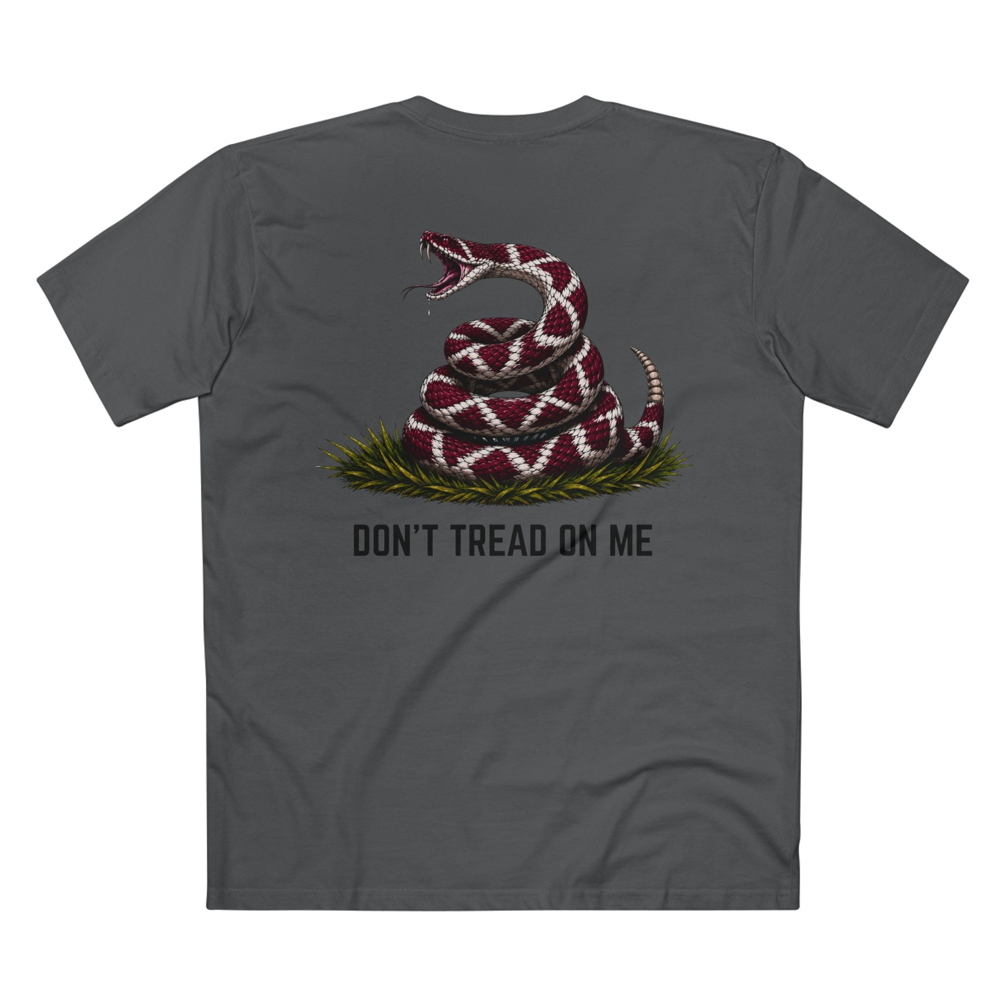 Don't Tread On Me Snake Tee — Patriotic Gadsden-style Graphic T-Shirt