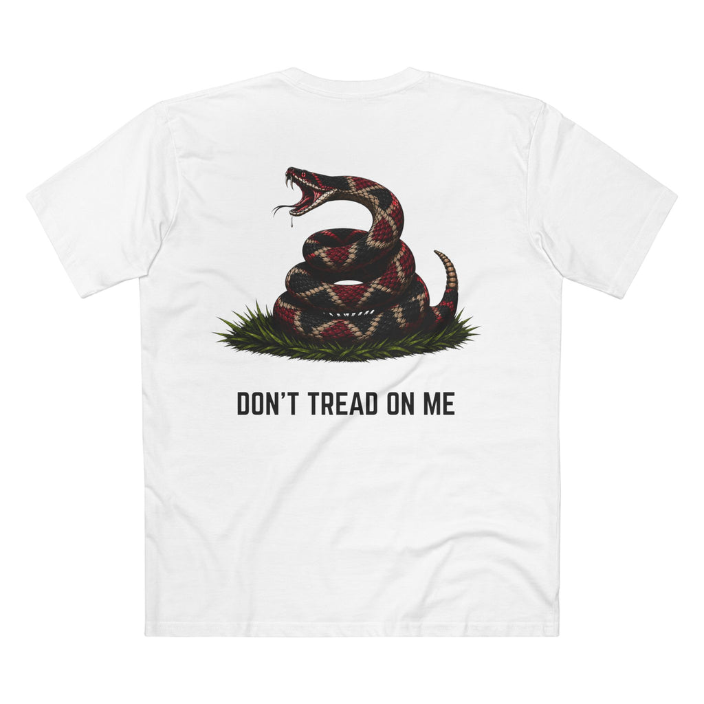 Don't Tread On Me Snake T-Shirt — Patriotic Gadsden Style Tee