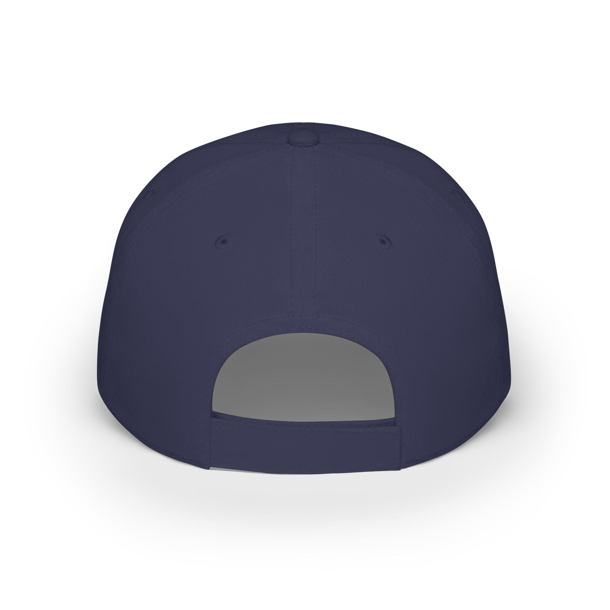 Red 'POWERFUL' Embroidered Low Profile Baseball Cap