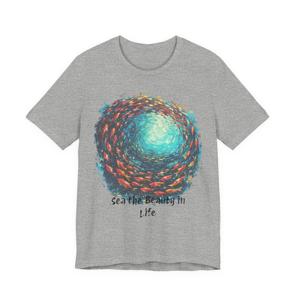 "Sea the Beauty in Life" ocean shirt