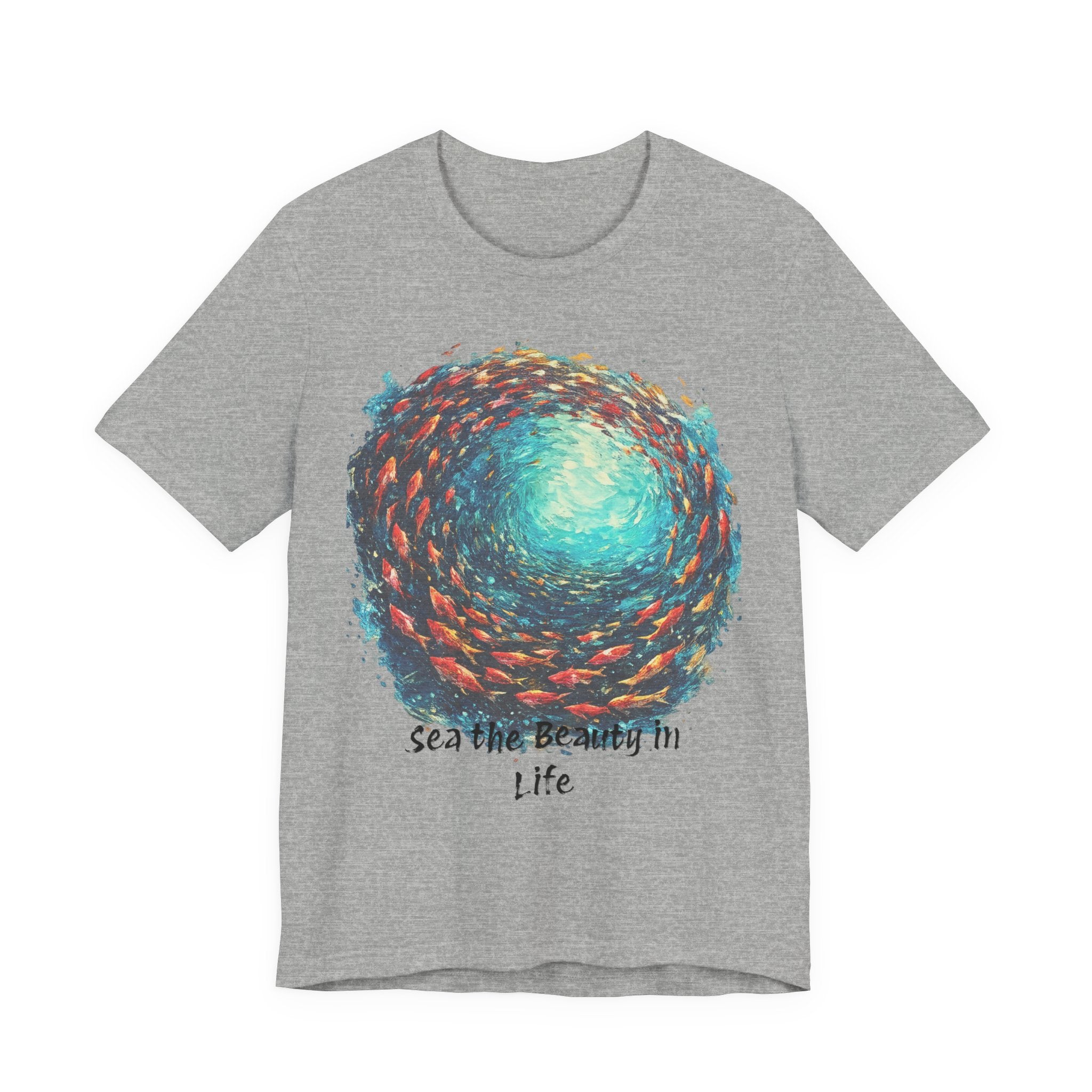"Sea the Beauty in Life" ocean shirt