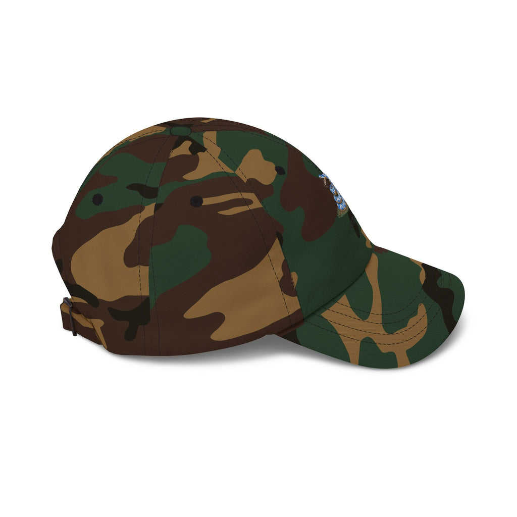 Dad Cap — 'Don't Tread On Me' Coiled Snake Embroidered Baseball Hat