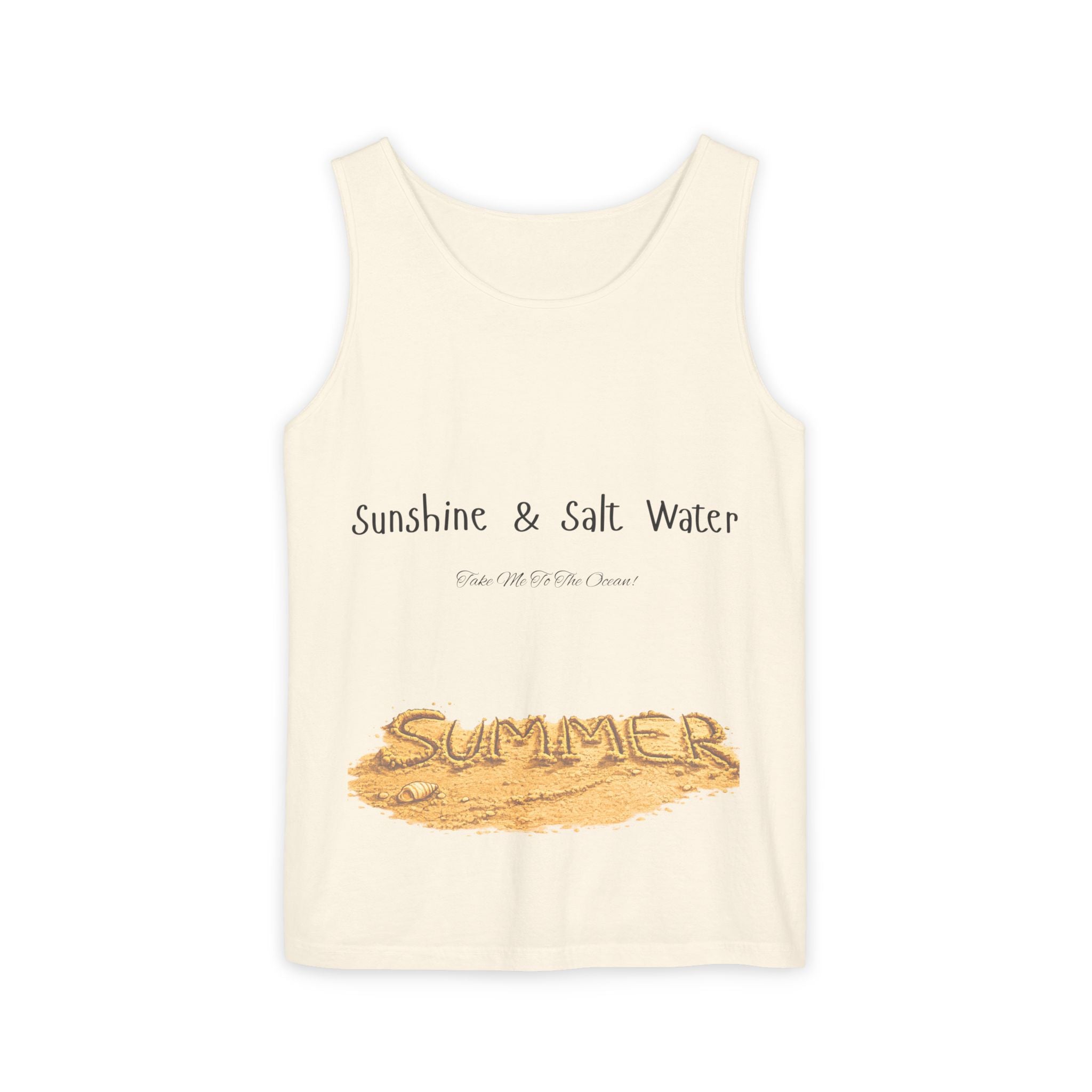 "Sunshine & Salt Water" Beach Graphic