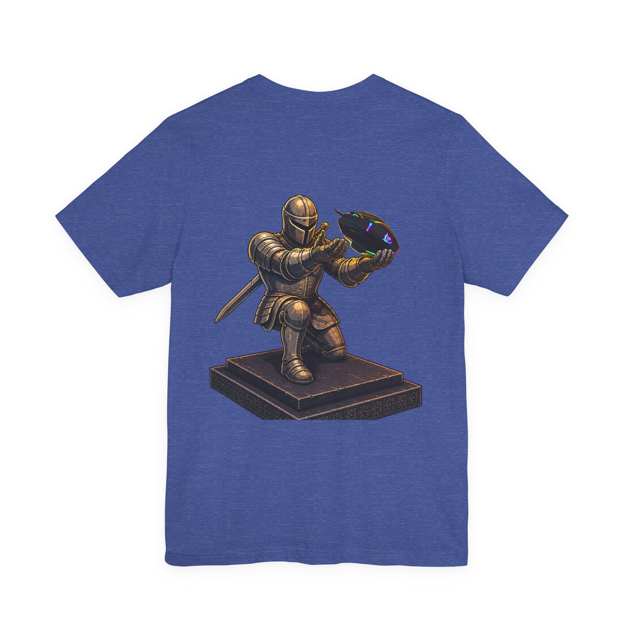 "Let Me Put You On Game" PC Mouse— Retro Gamer Knight Graphic Tee