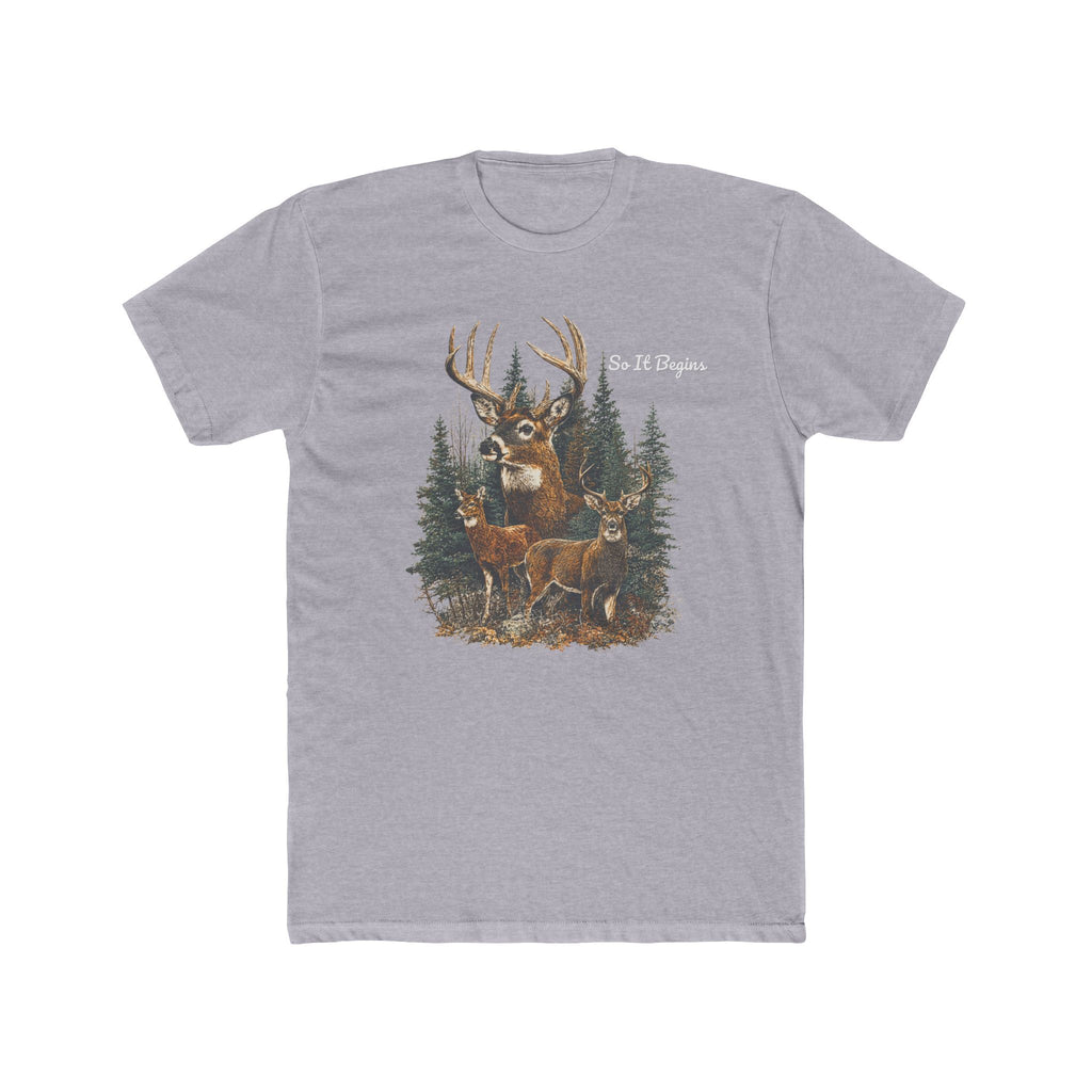 "So It Begins" Woodland Hunting Tee