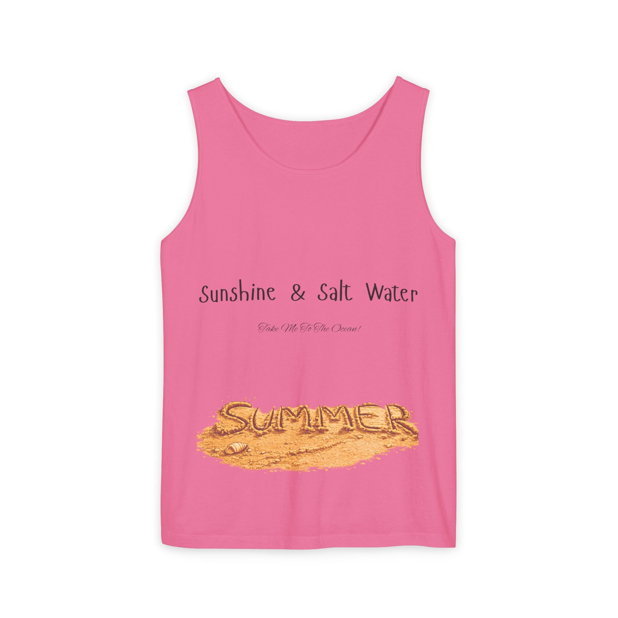 "Sunshine & Salt Water" Beach Graphic