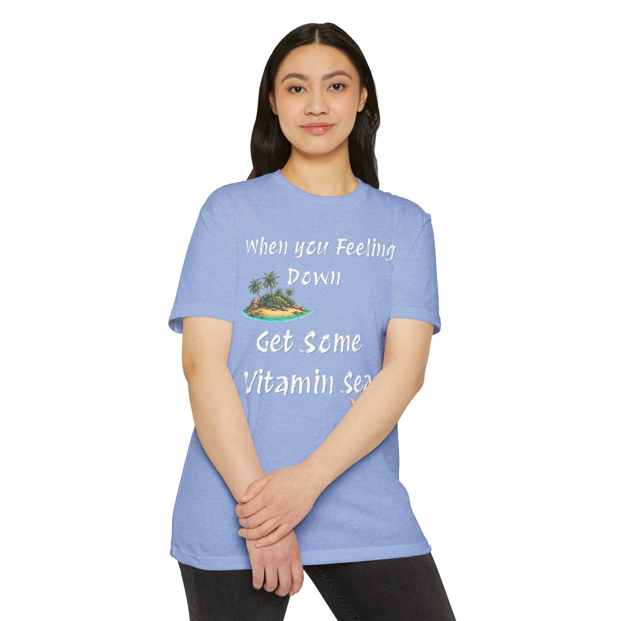 Vitamin Sea T-Shirt — "When You're Feeling Down Get Some Vitamin Sea"