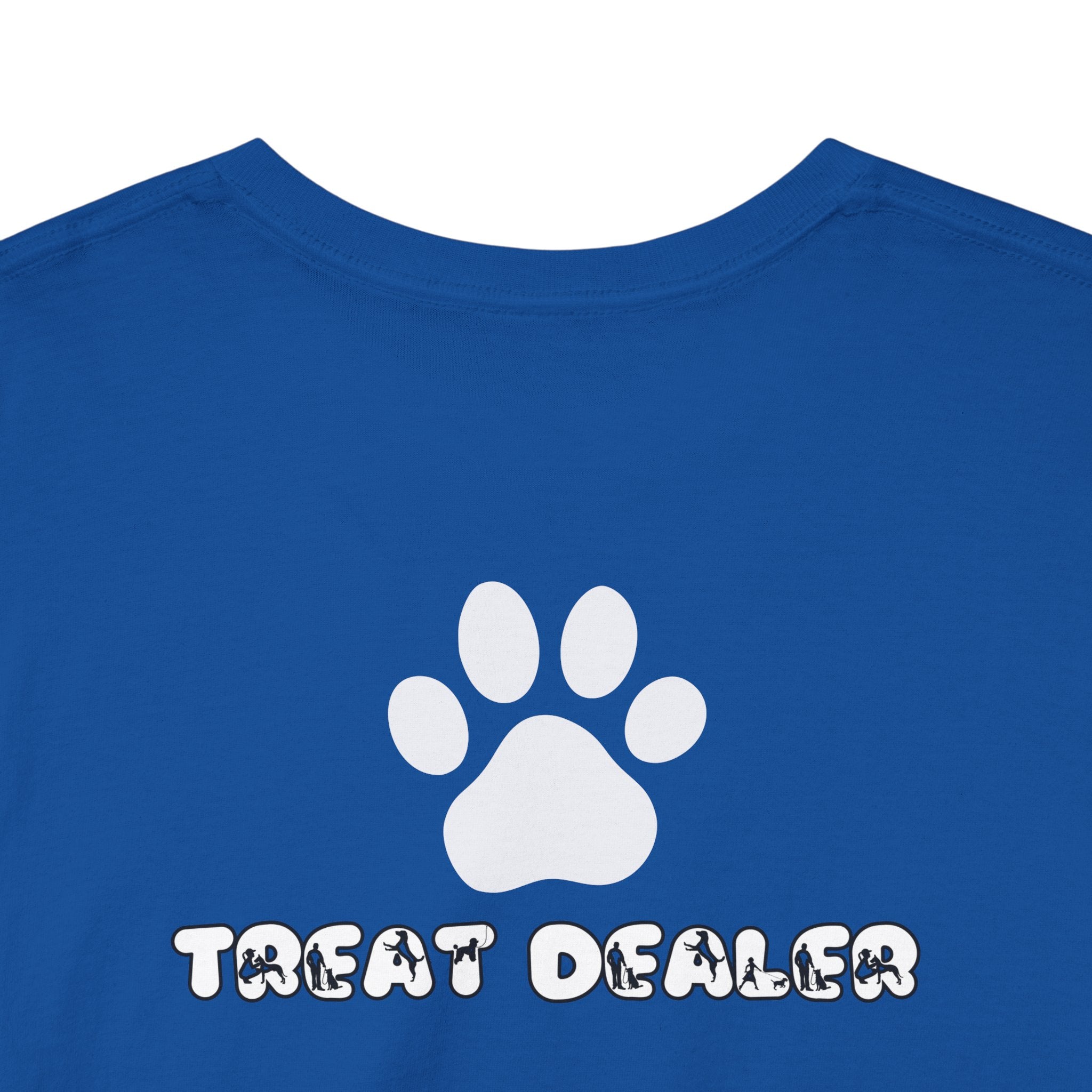 Treat Dealer T-Shirt — Funny Dog Shirt with Paw Print